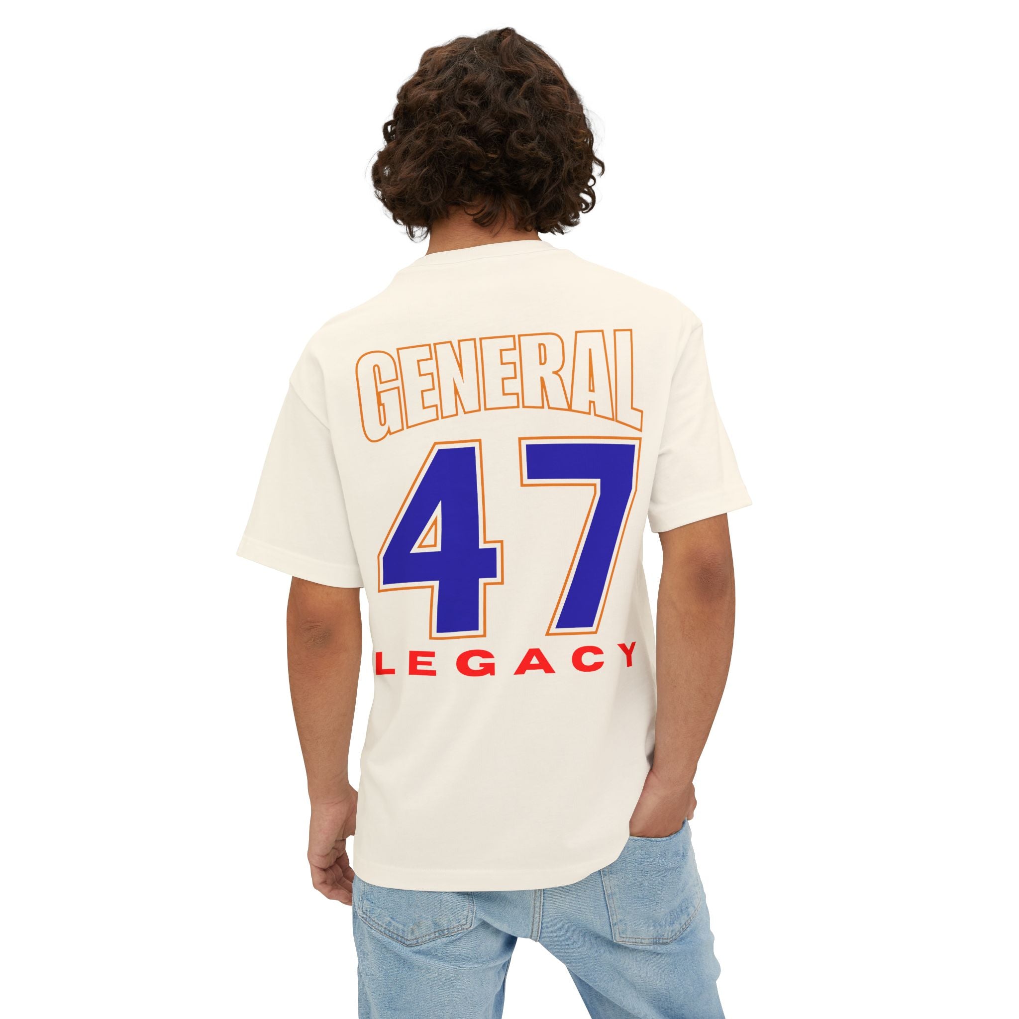 General Numbered Streetwear Box T-shirt Collection - 47 General Legacy