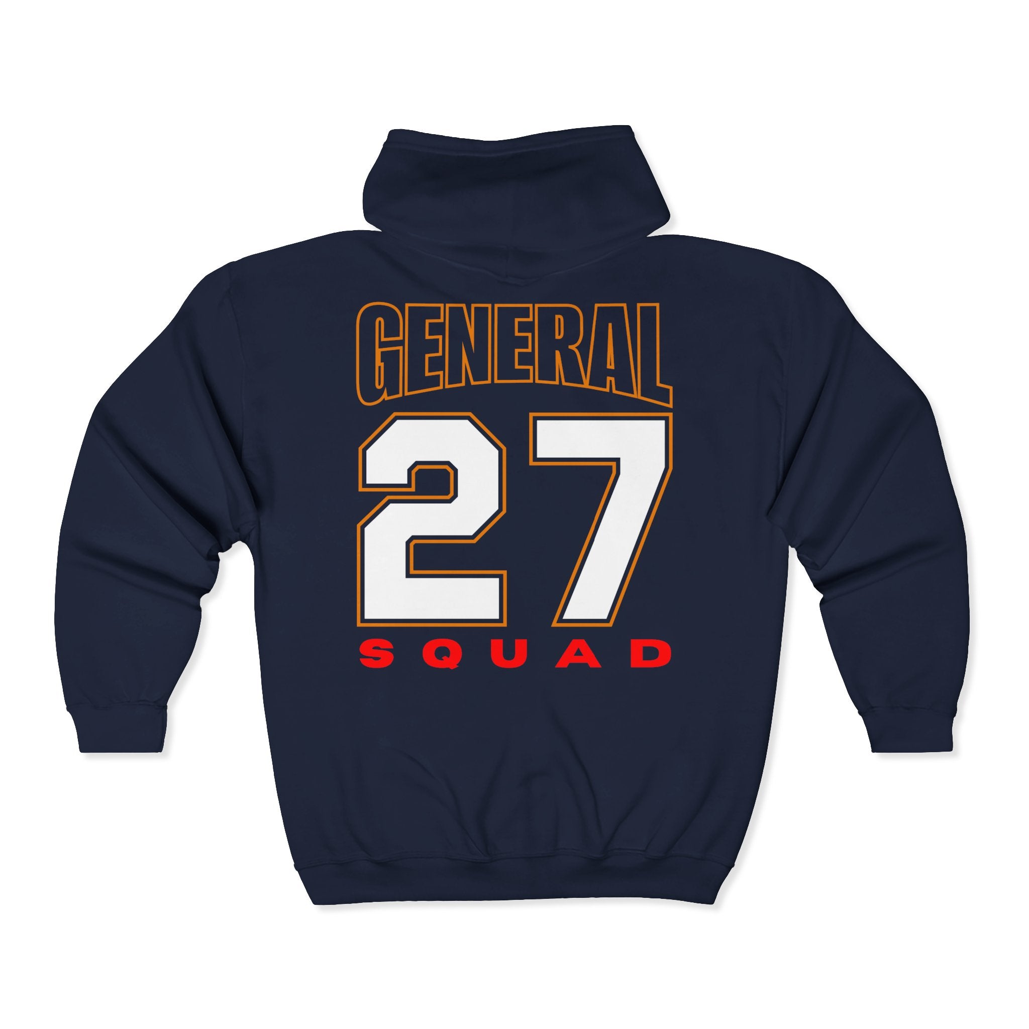 General Numbered Zip Hoodie Collection - 27 General Squad