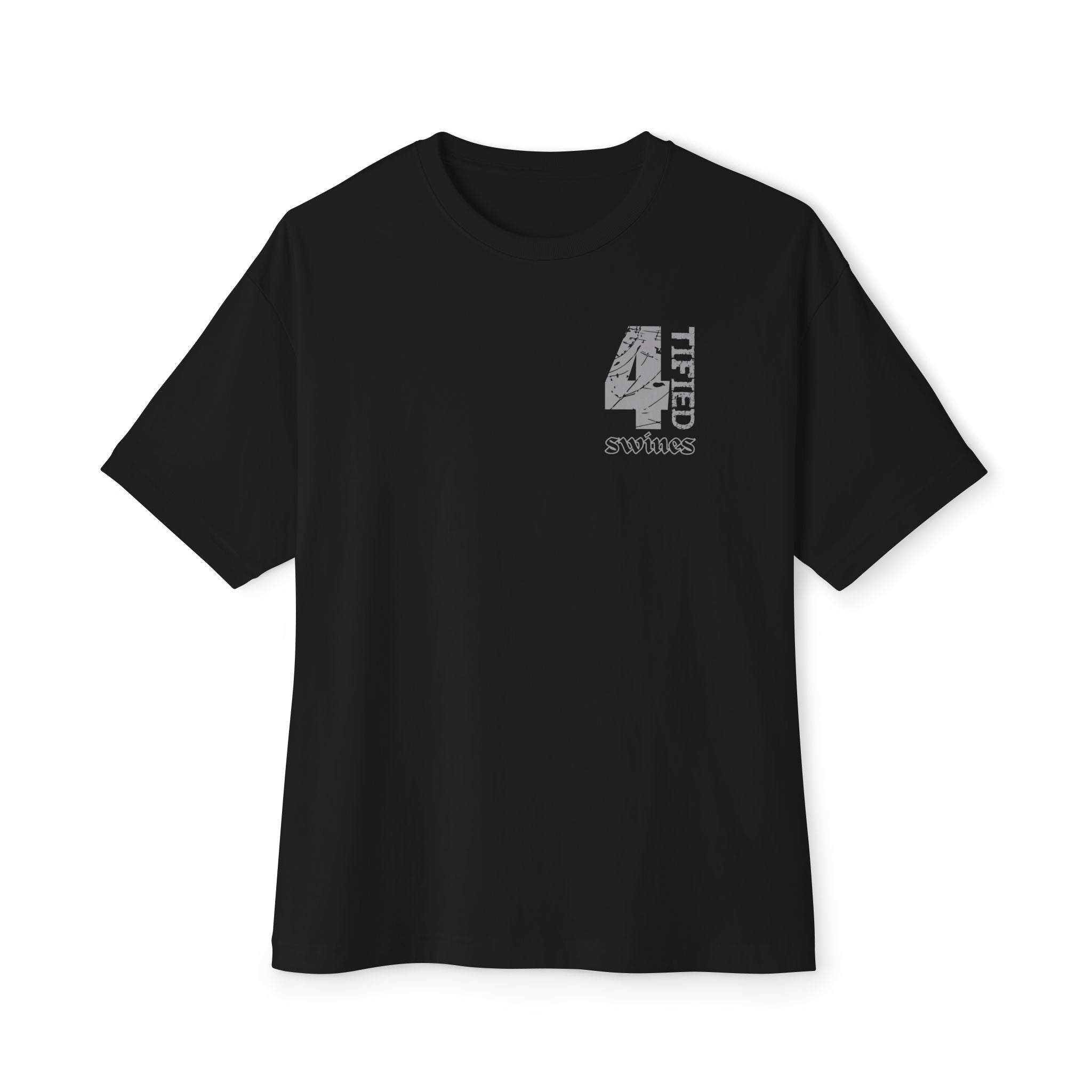 Anime Design Oversize T-shirt - 4tified Swines Collection - Zero Peace n Quiet