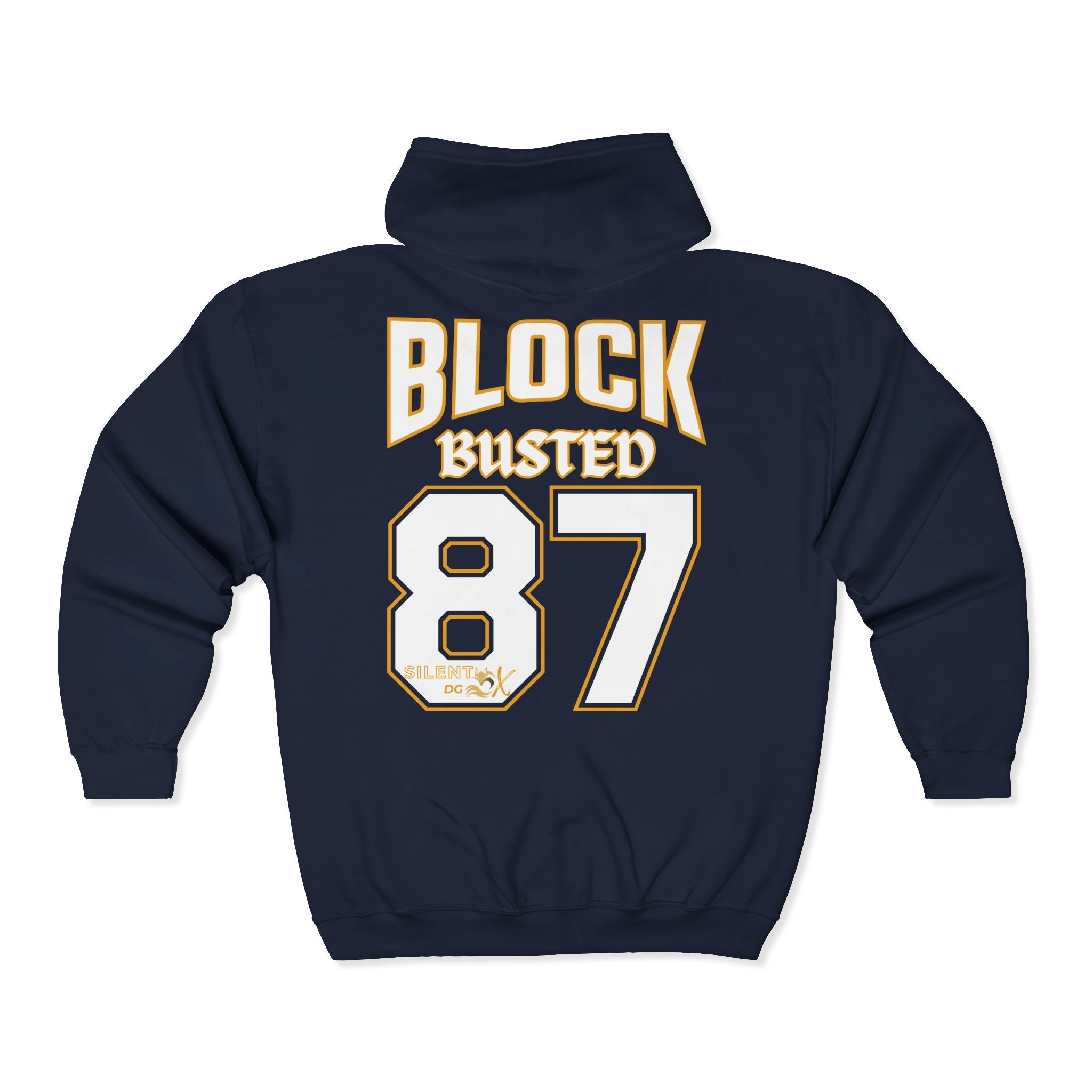 Old School 80's Zipped Hoodie Collection - 87 Block Busted