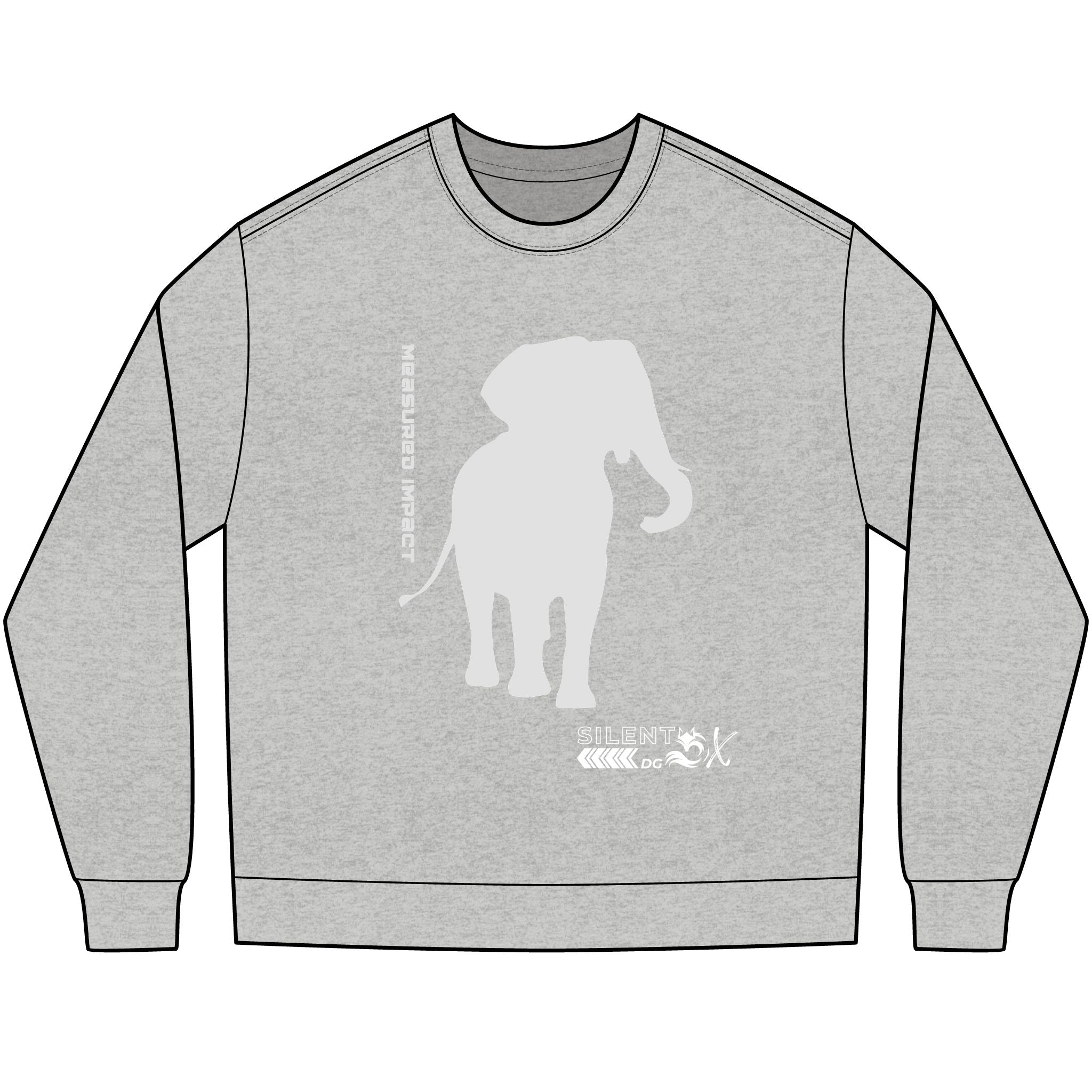 Prime Instinct Long Sleeve Box-T - Elephant Measured Impact
