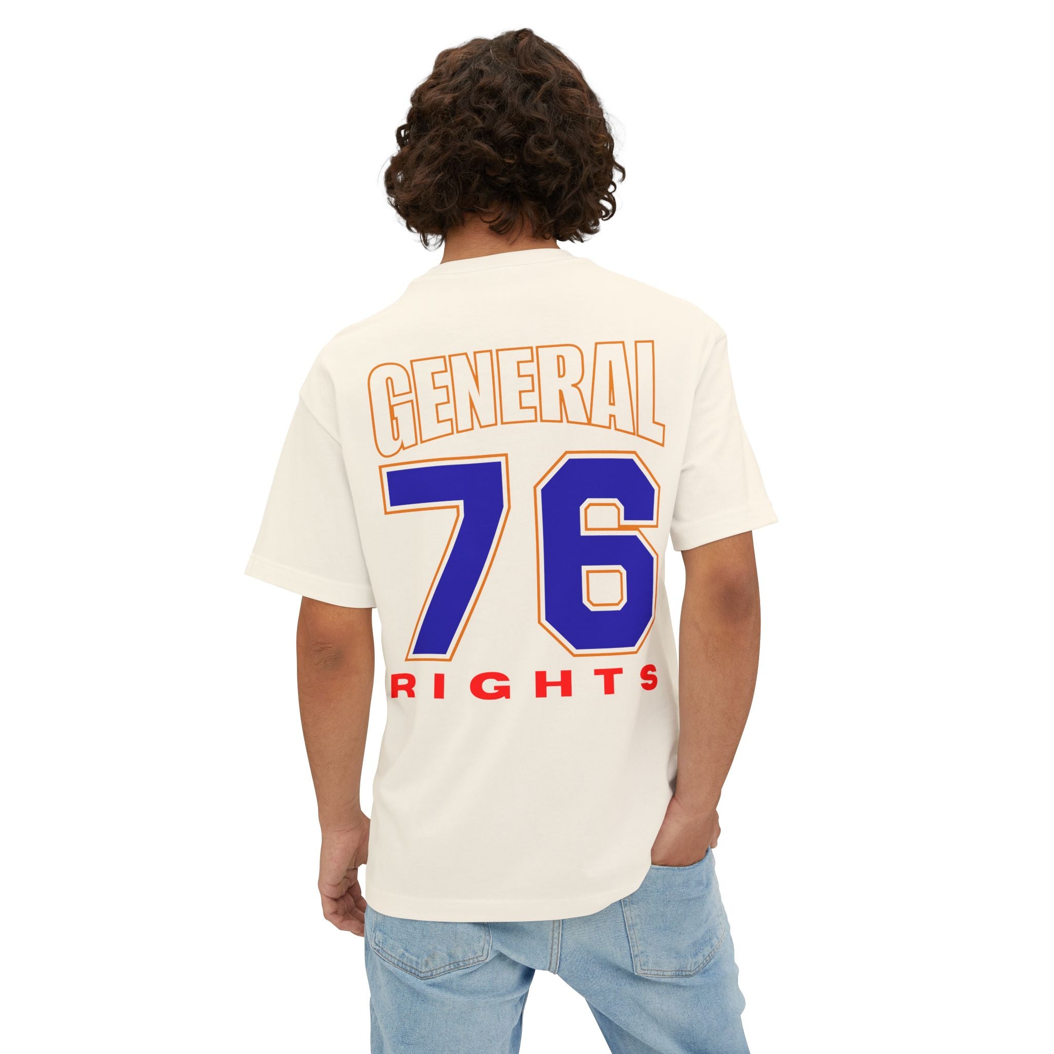 General Numbered Streetwear Box T-shirt Collection - 76 General Rights