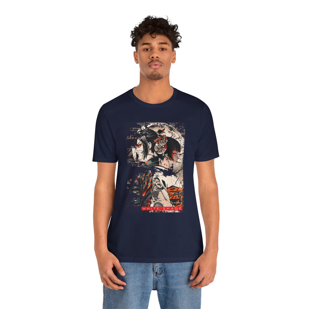 Anime Moon T-Shirt - White Shade Tee