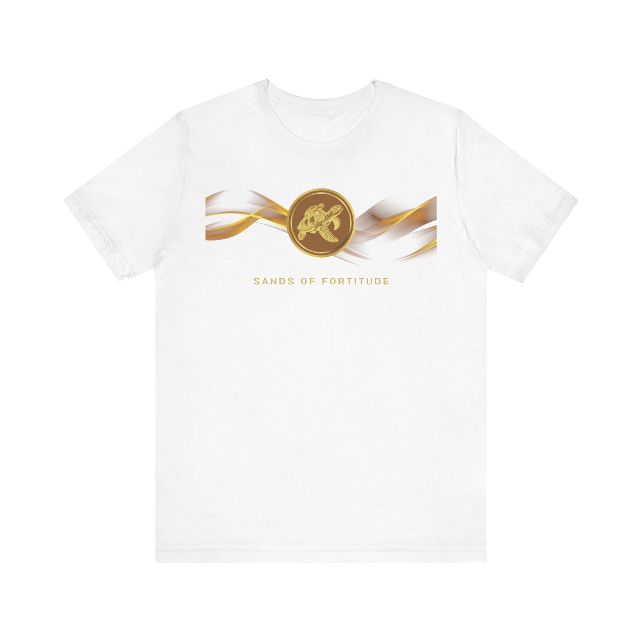 Empowering T-shirt - Zen Turtle Collection Brown Fortitude