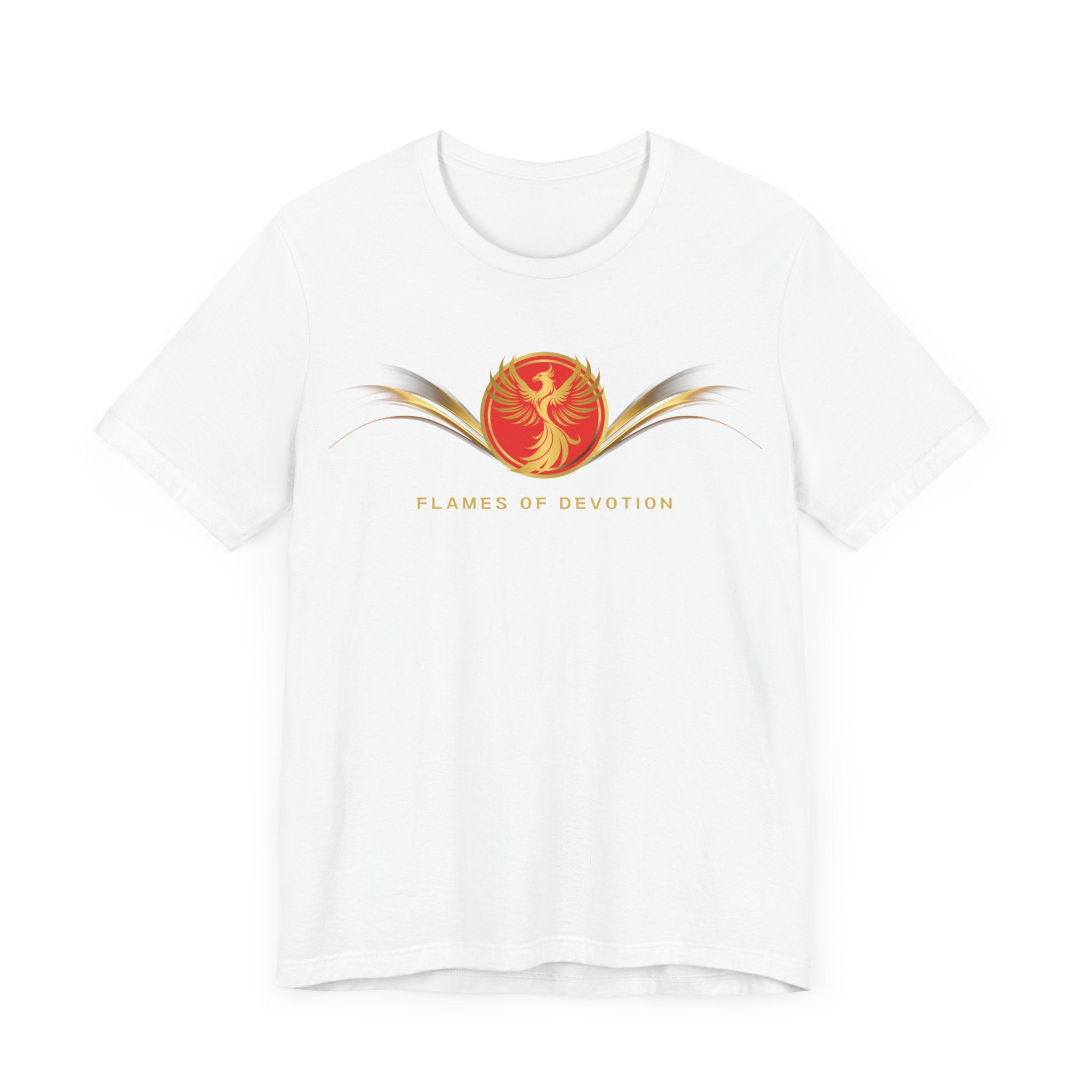 Empowering T-shirt - Zen Phoenix Collection Red Devotion