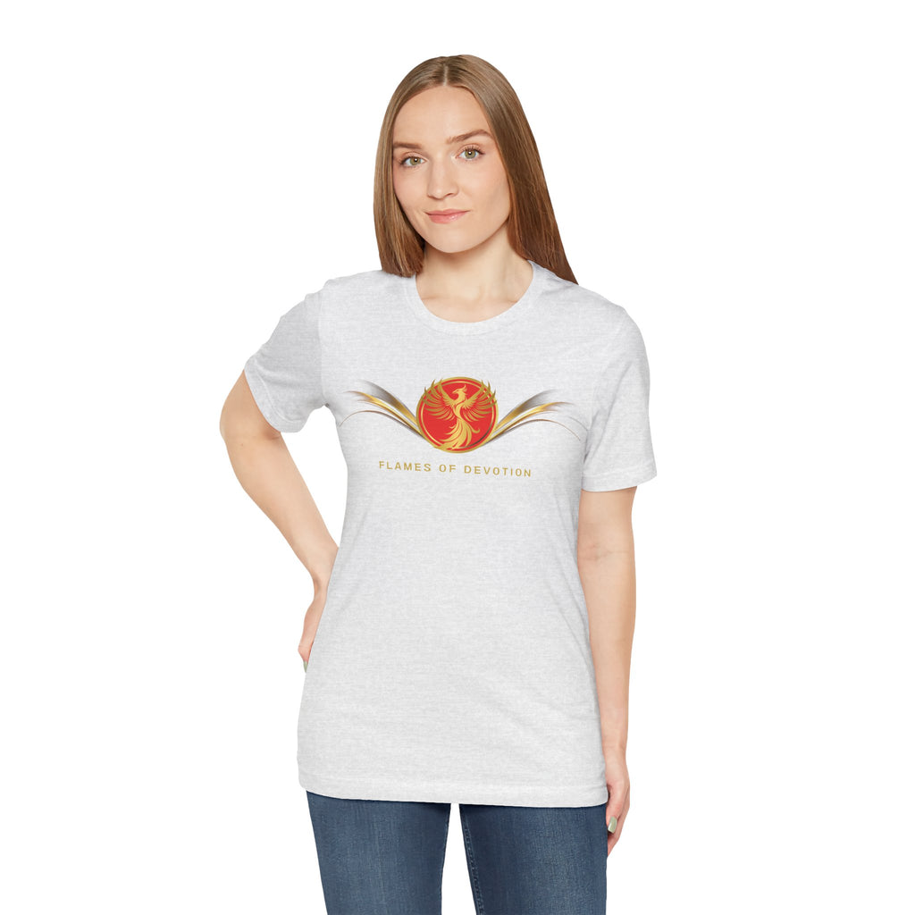 Empowering T-shirt - Zen Phoenix Collection Red Devotion