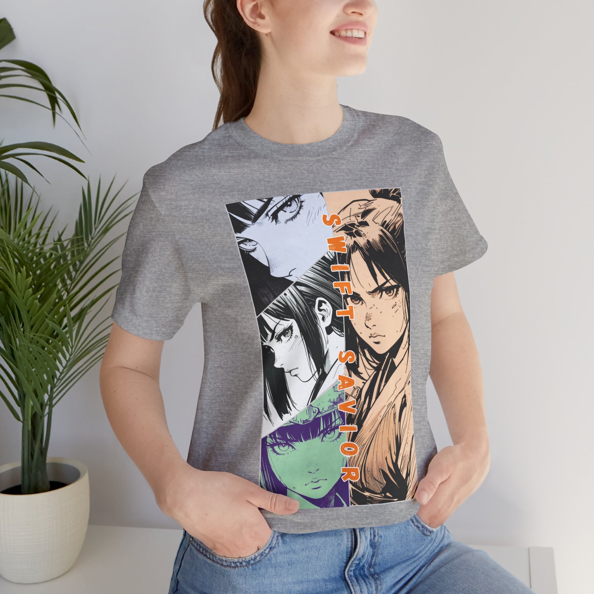 Anime Silent Hero T-shirt - Swift Savior