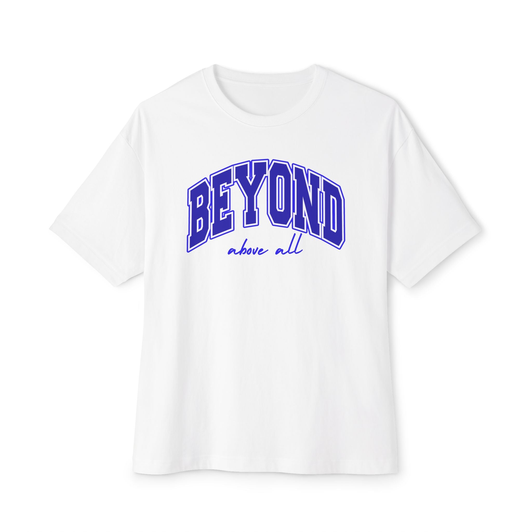Higher Ground Blue Box-Tee Line - Beyond Above All