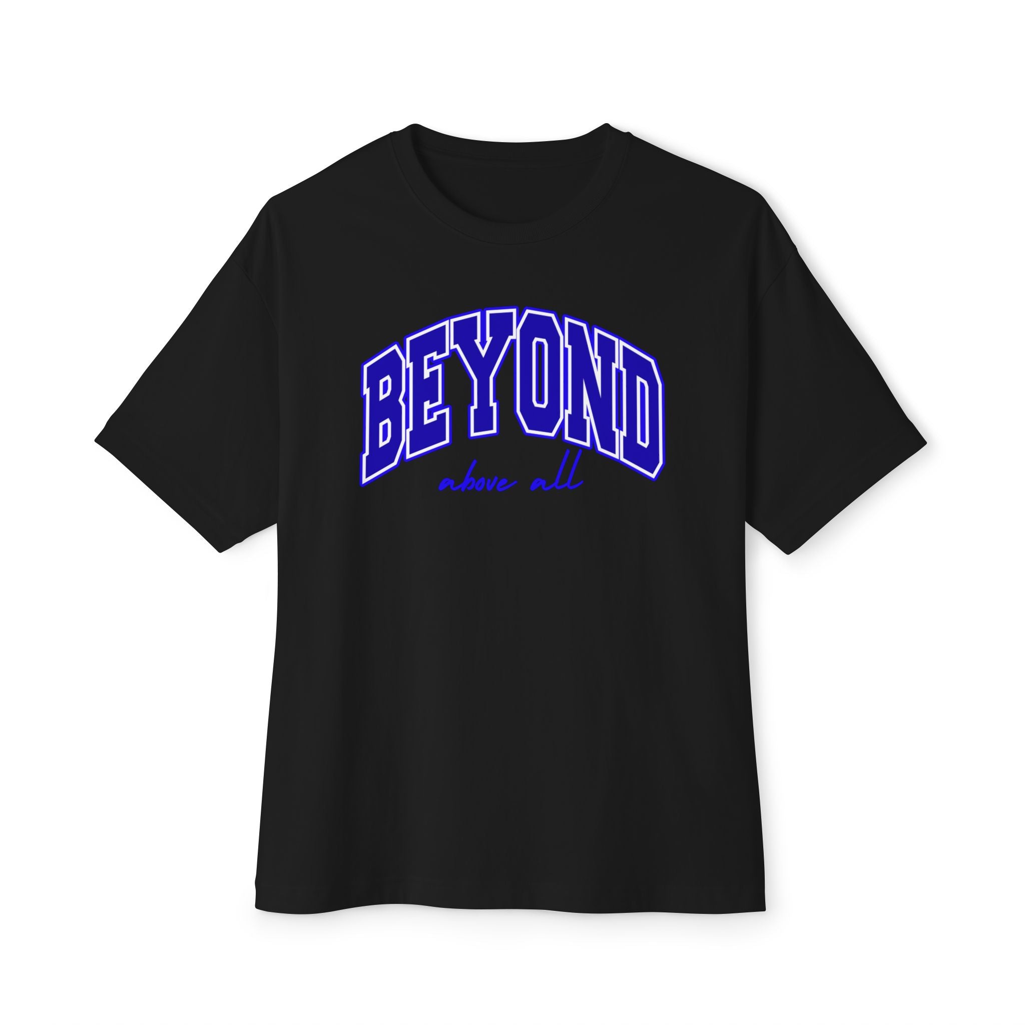 Higher Ground Blue Box-Tee Line - Beyond Above All