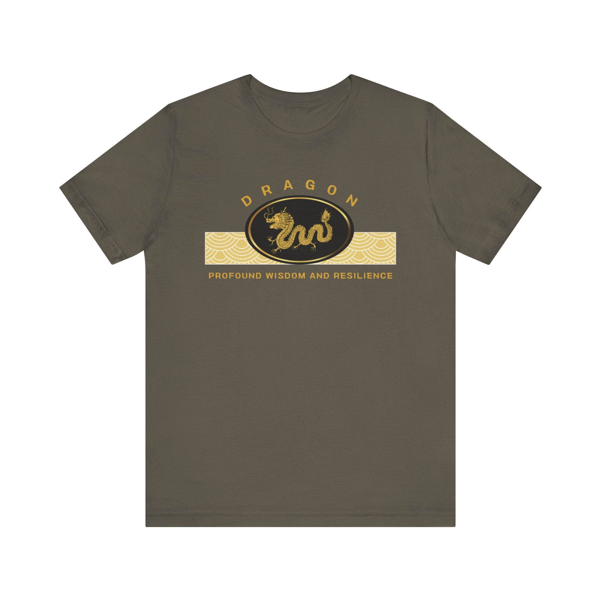 Empowering T-shirt - Zen Dragon Collection Black Profound