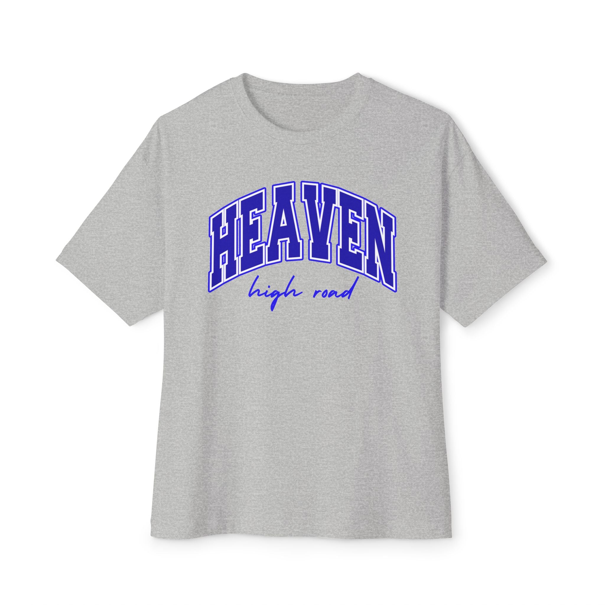 Higher Ground Blue Box-Tee Line - Heaven High Road