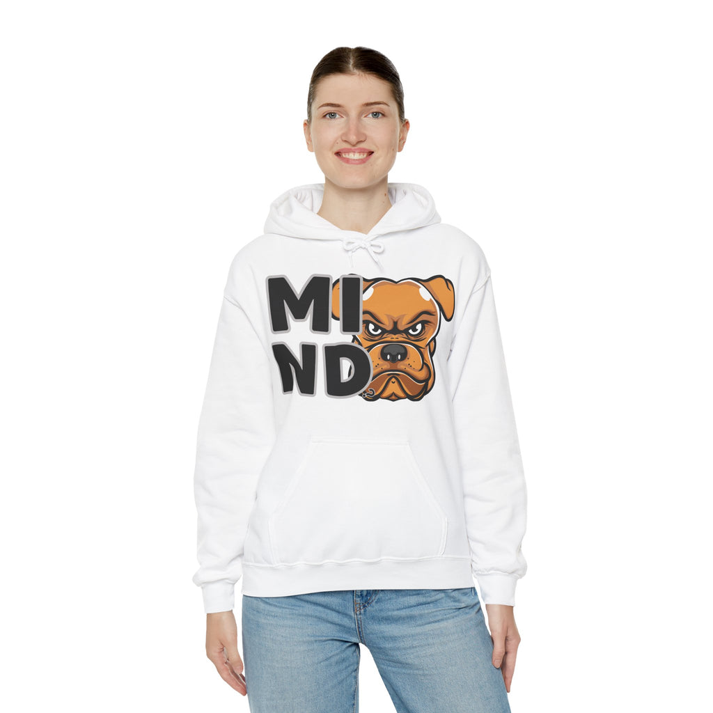 Hooded Sweatshirt Humor - Mind? Dog