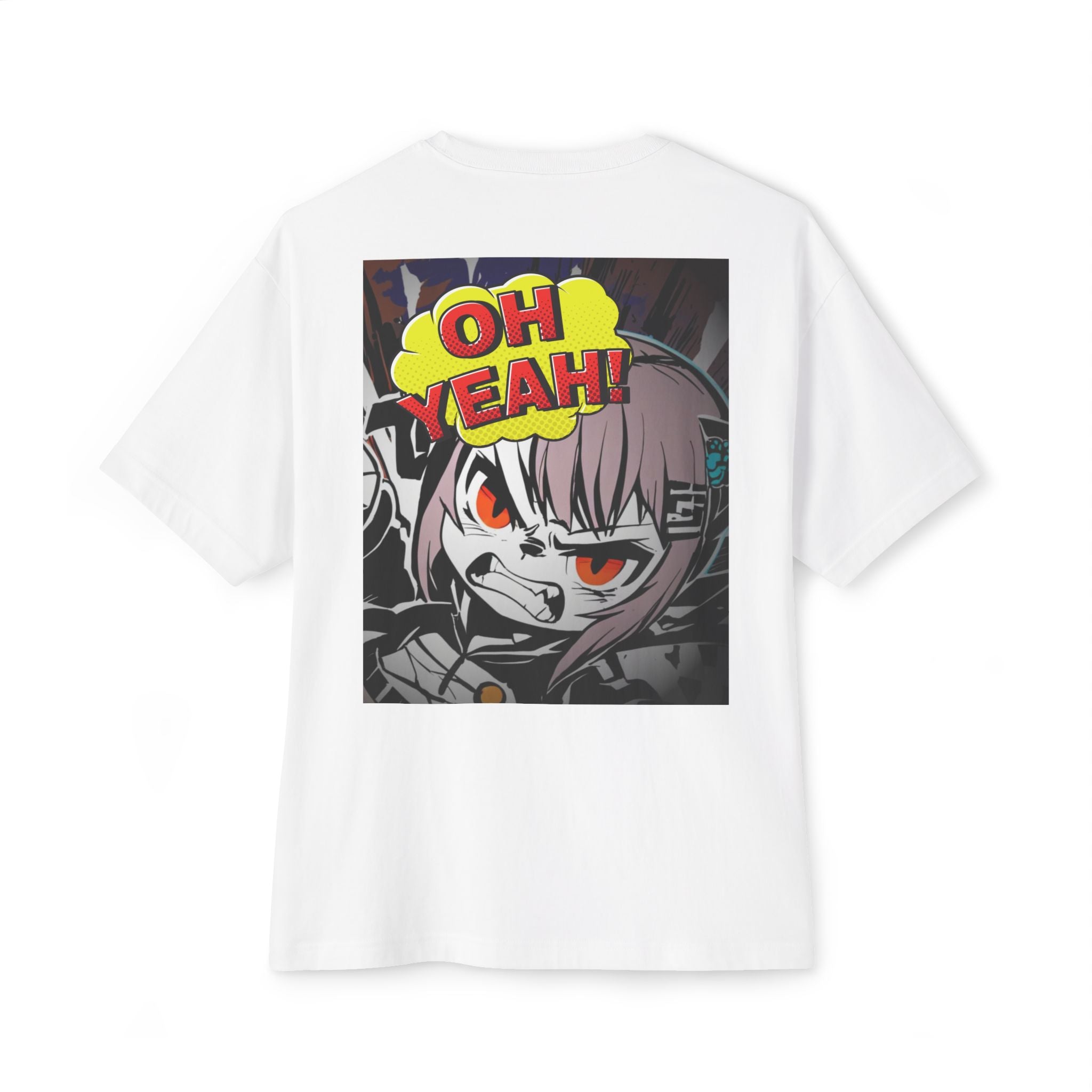 Anime Blurb Casual Streetwear T-shirt - Oh Yeah