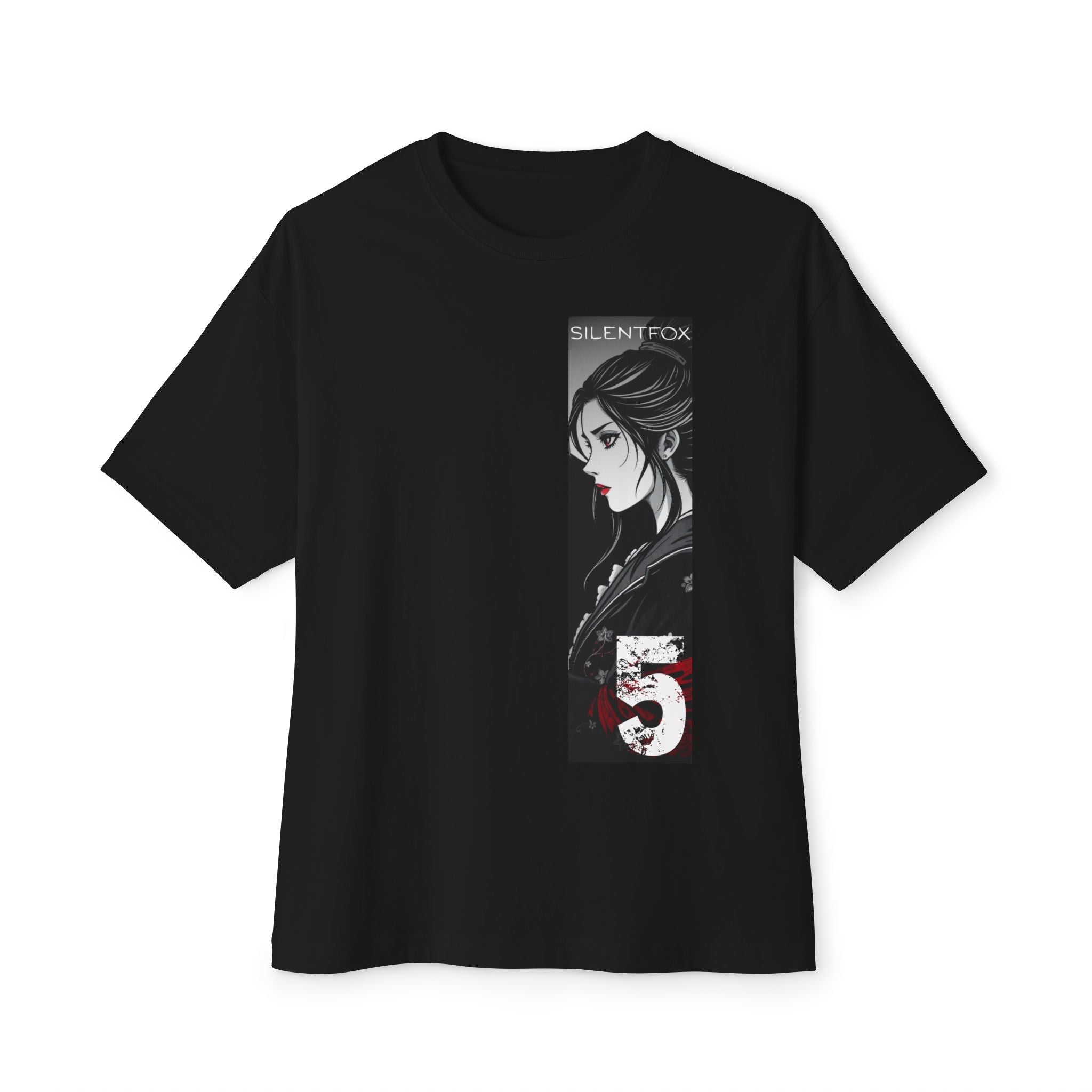 Anime Design Oversize T-shirt - SF Guardian - Dream #5