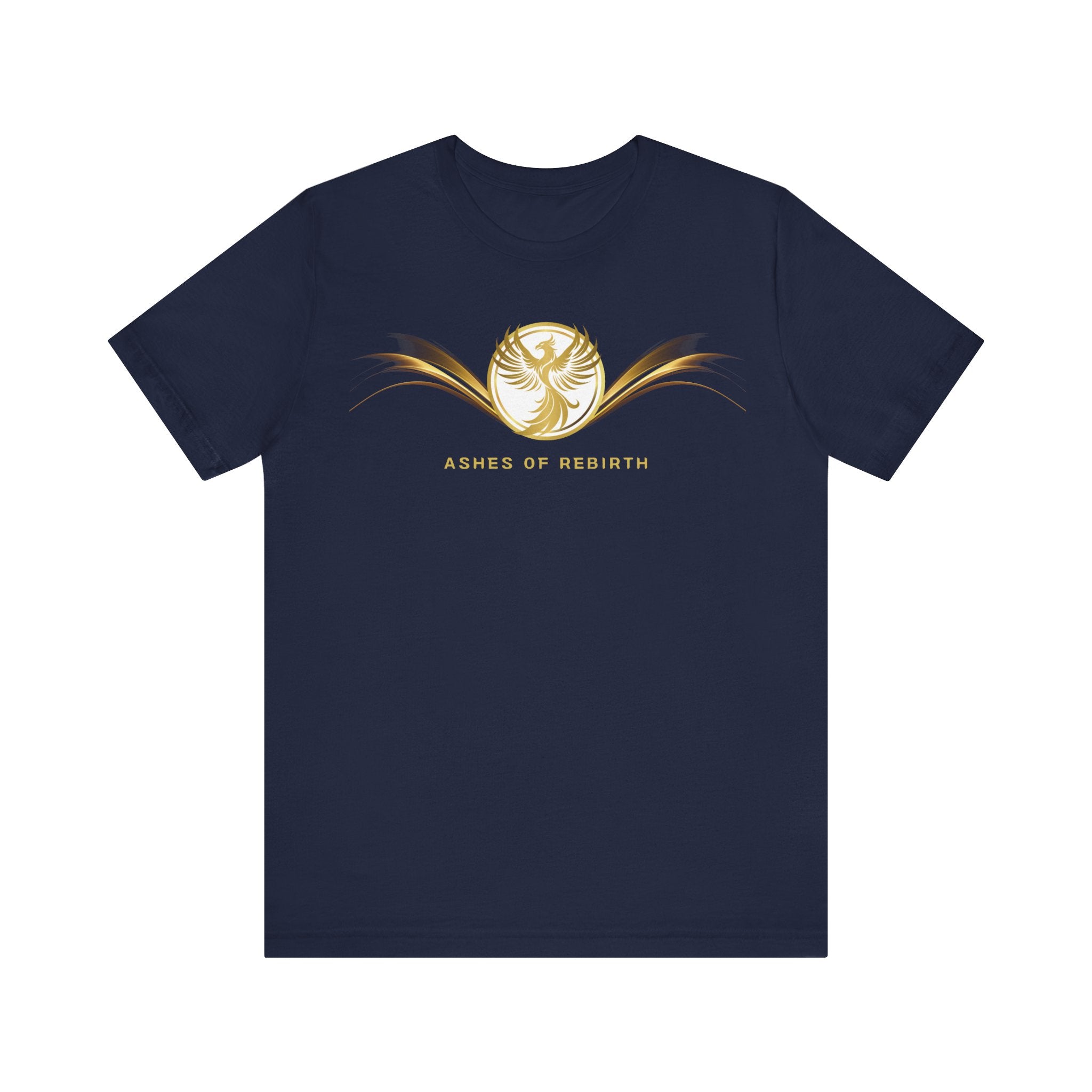 Empowering T-shirt - Zen Phoenix Collection White Rebirth