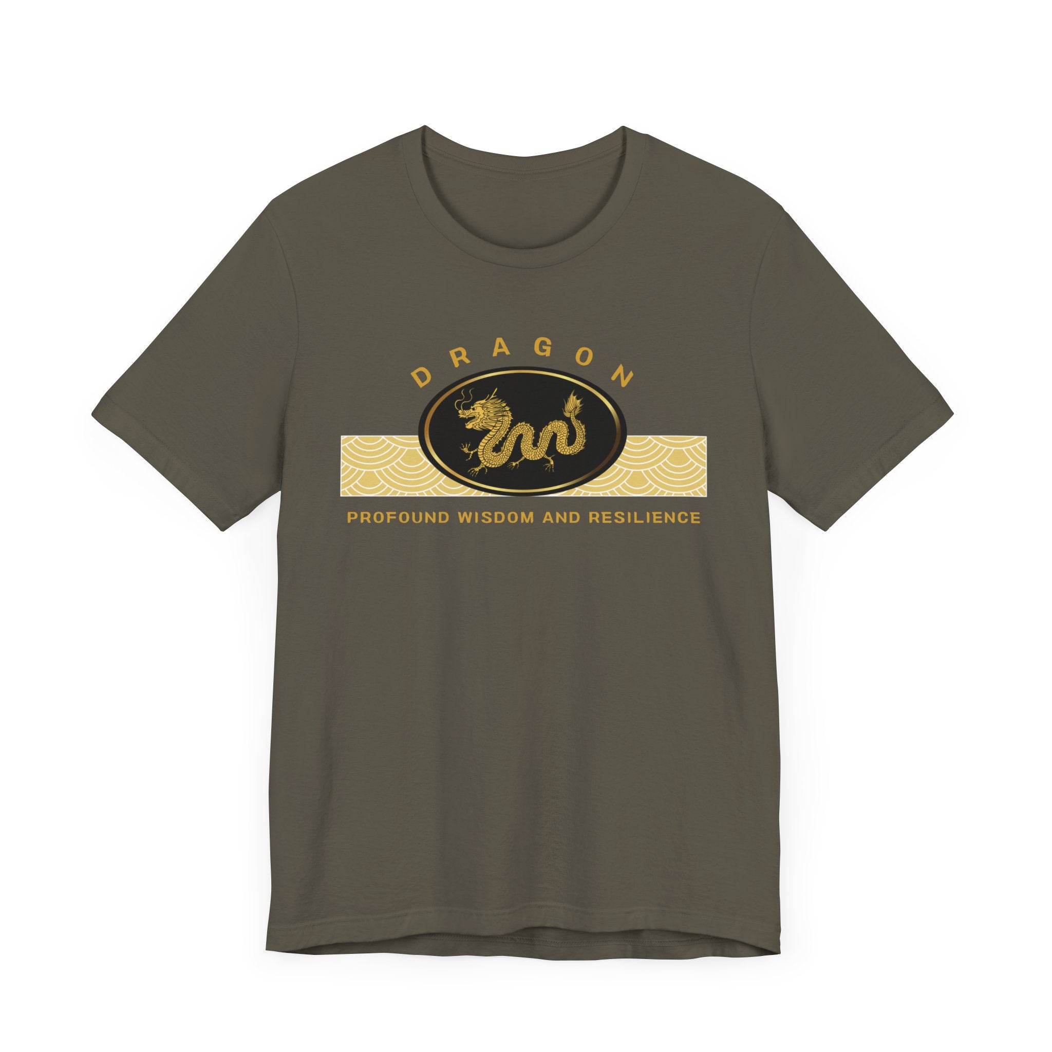 Empowering T-shirt - Zen Dragon Collection Black Profound
