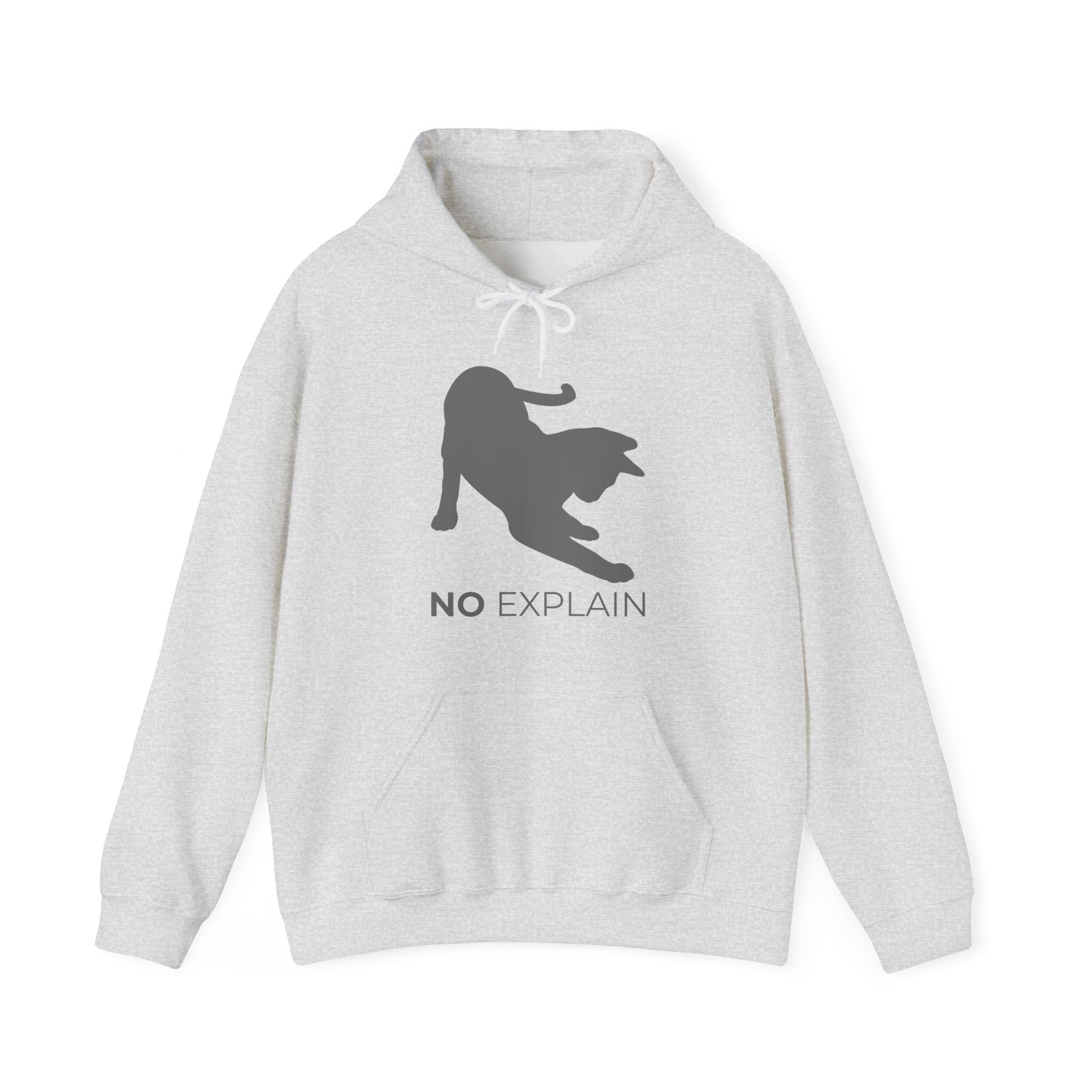 Animal Attitude Hoodie Line - No Explain Cat