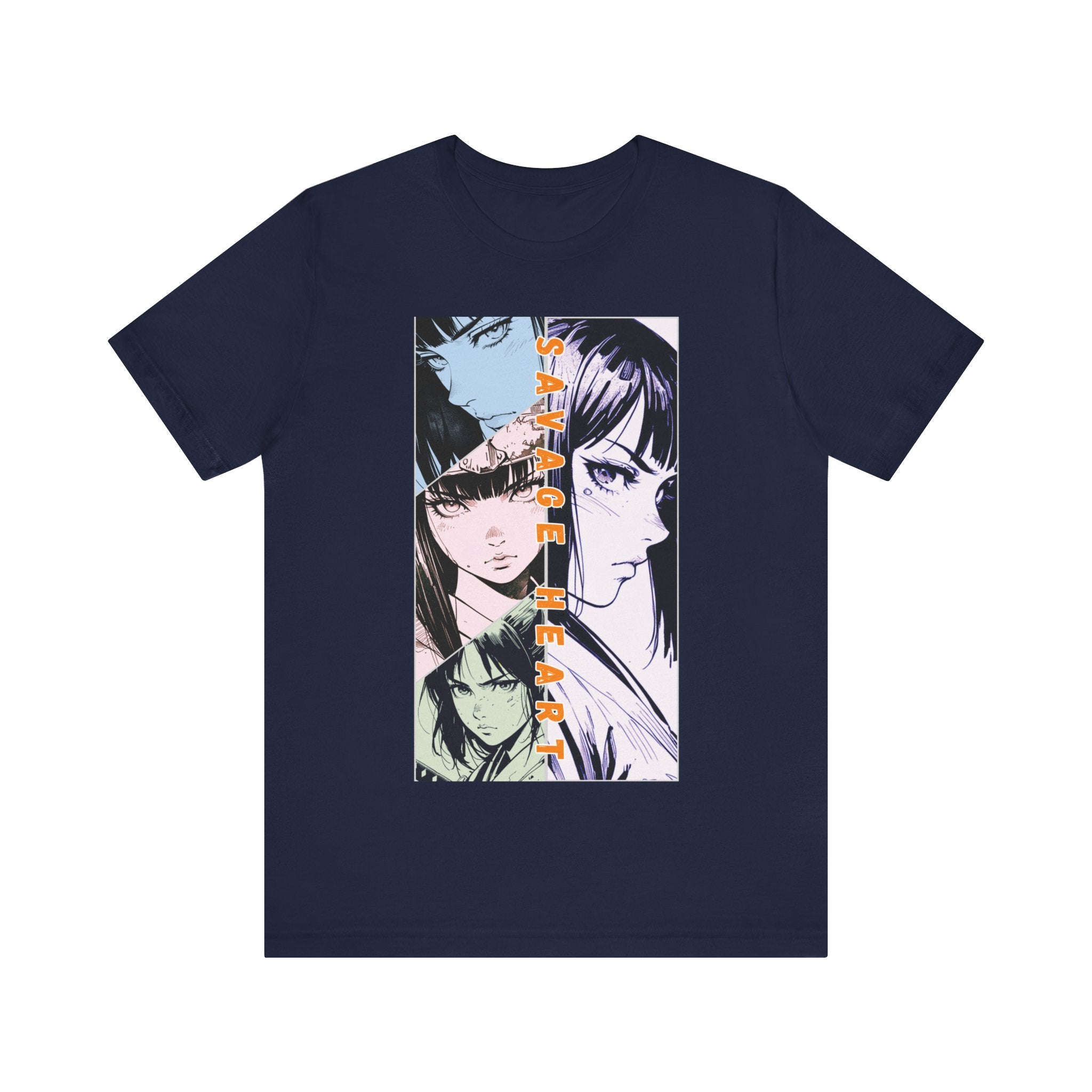 Anime Silent Hero T-shirt - Savage Heart
