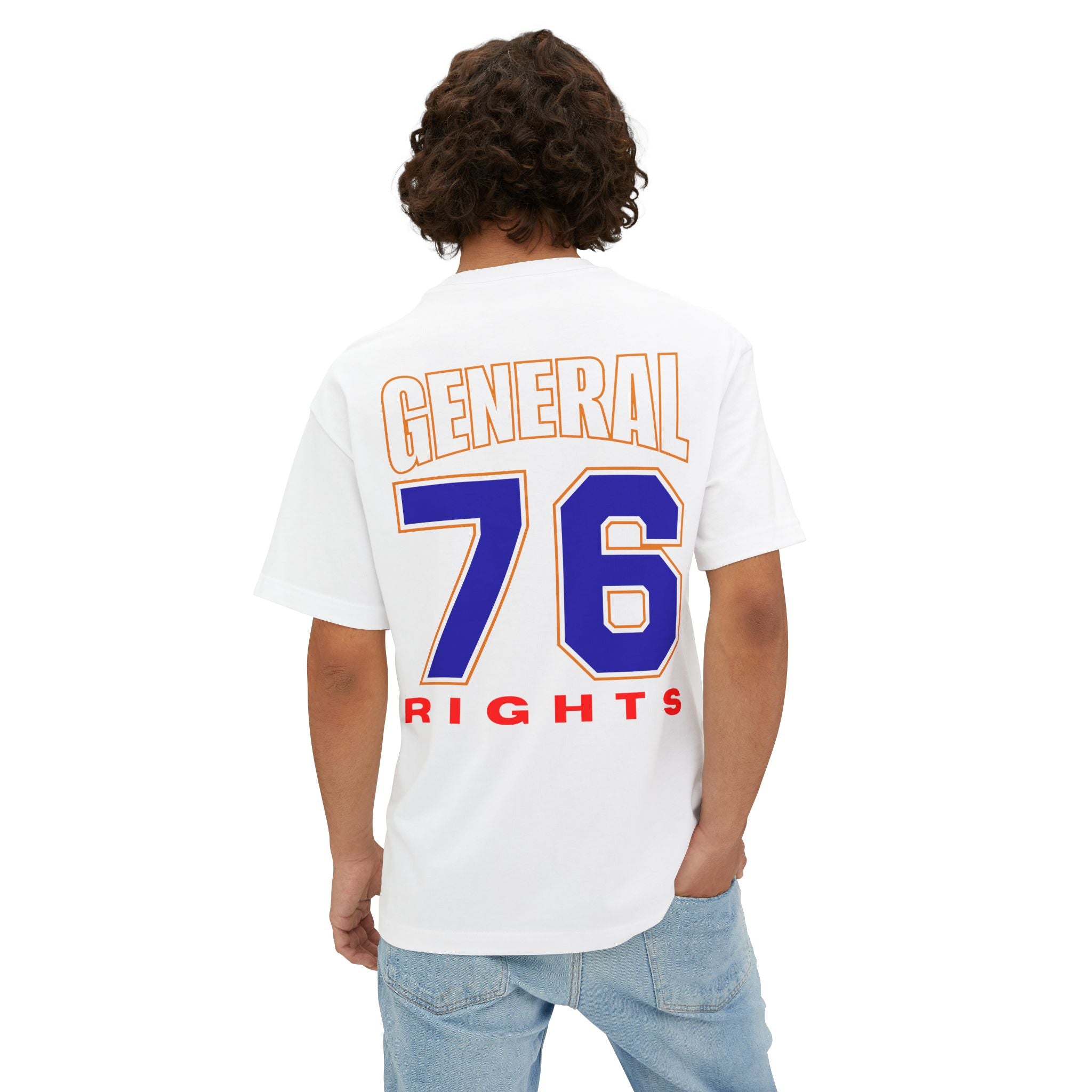 General Numbered Streetwear Box T-shirt Collection - 76 General Rights