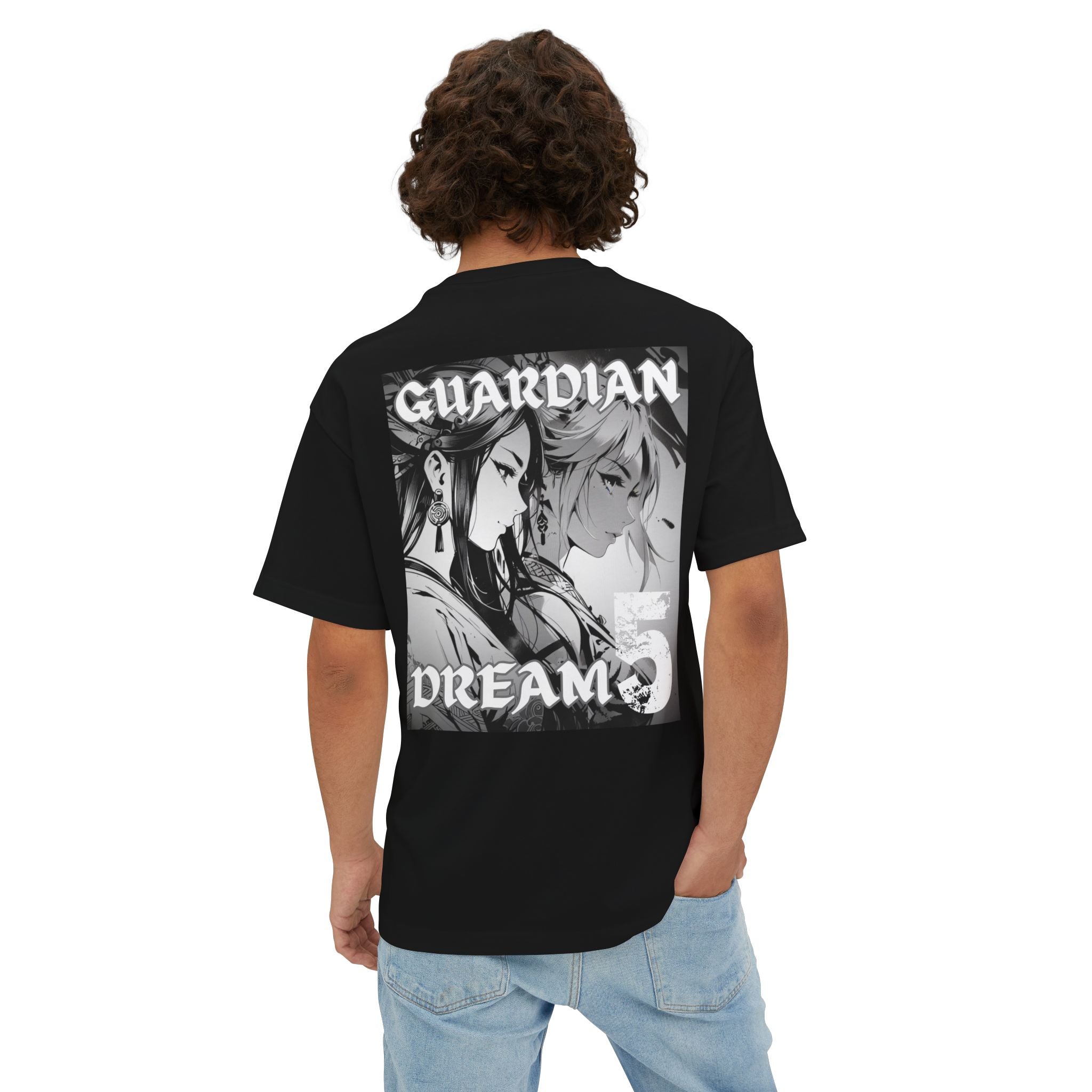 Anime Design Oversize T-shirt - SF Guardian - Dream #5