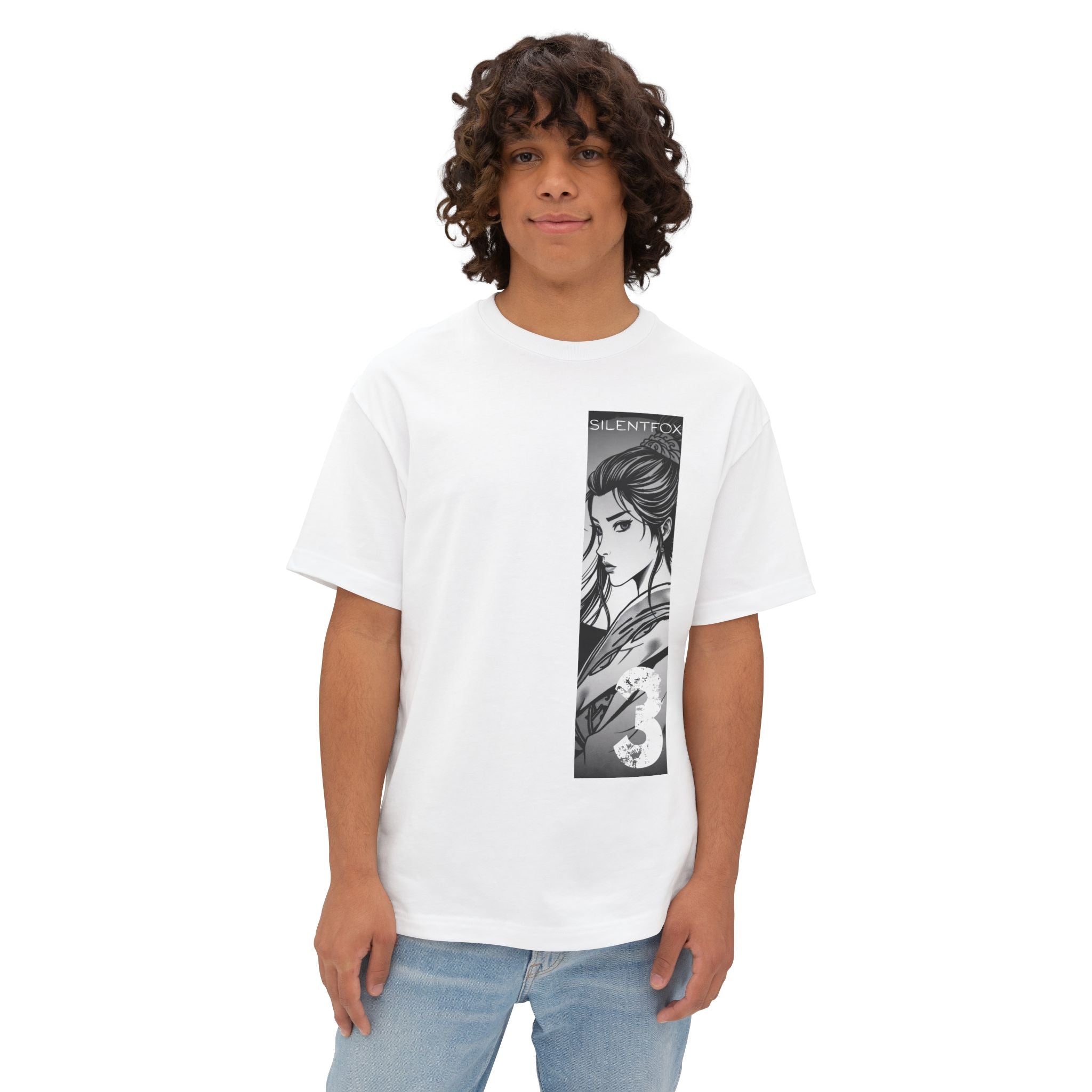 Anime Design Oversize T-shirt - SF Guardian - Divine #3