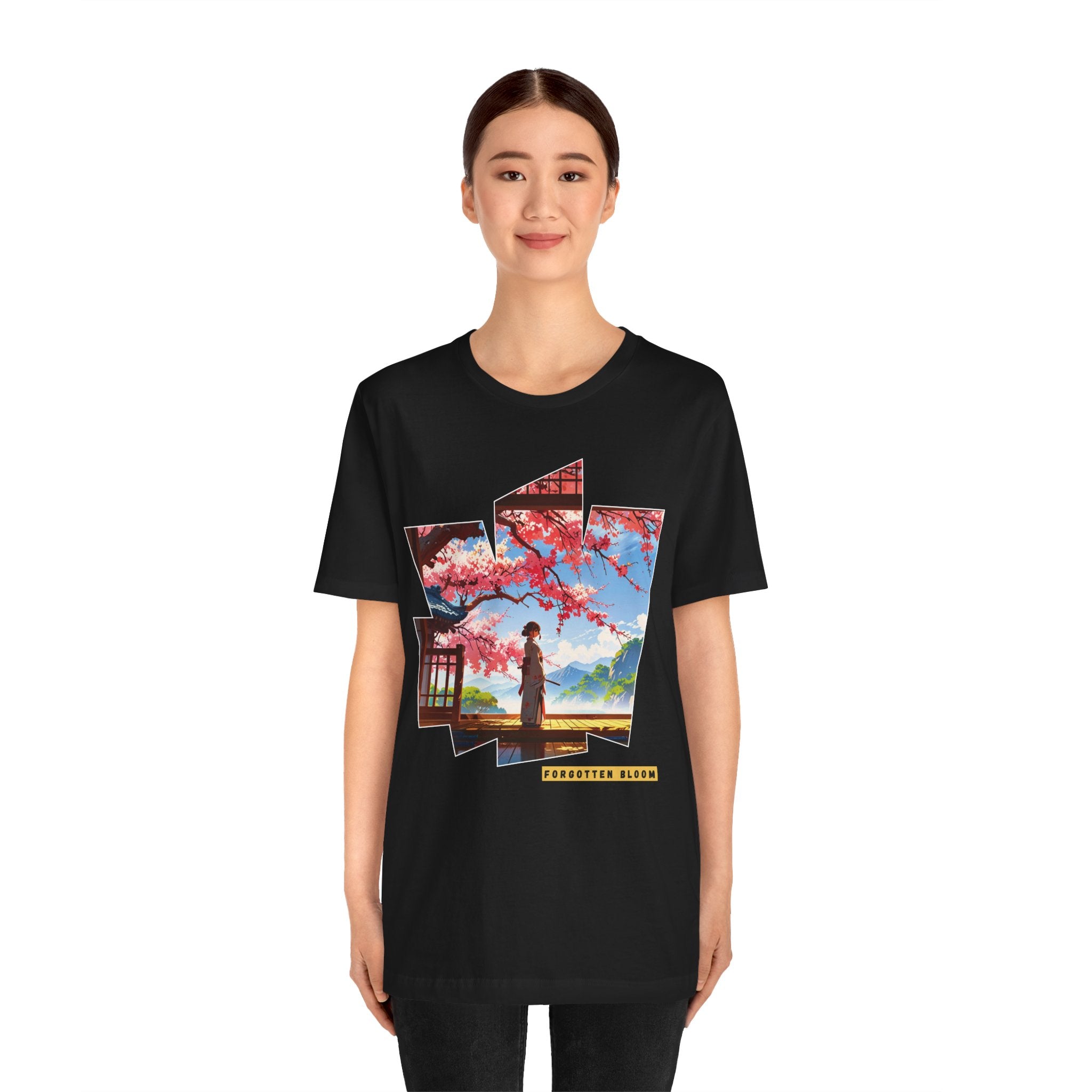 Anime Solace T-shirt - Forgotten Bloom