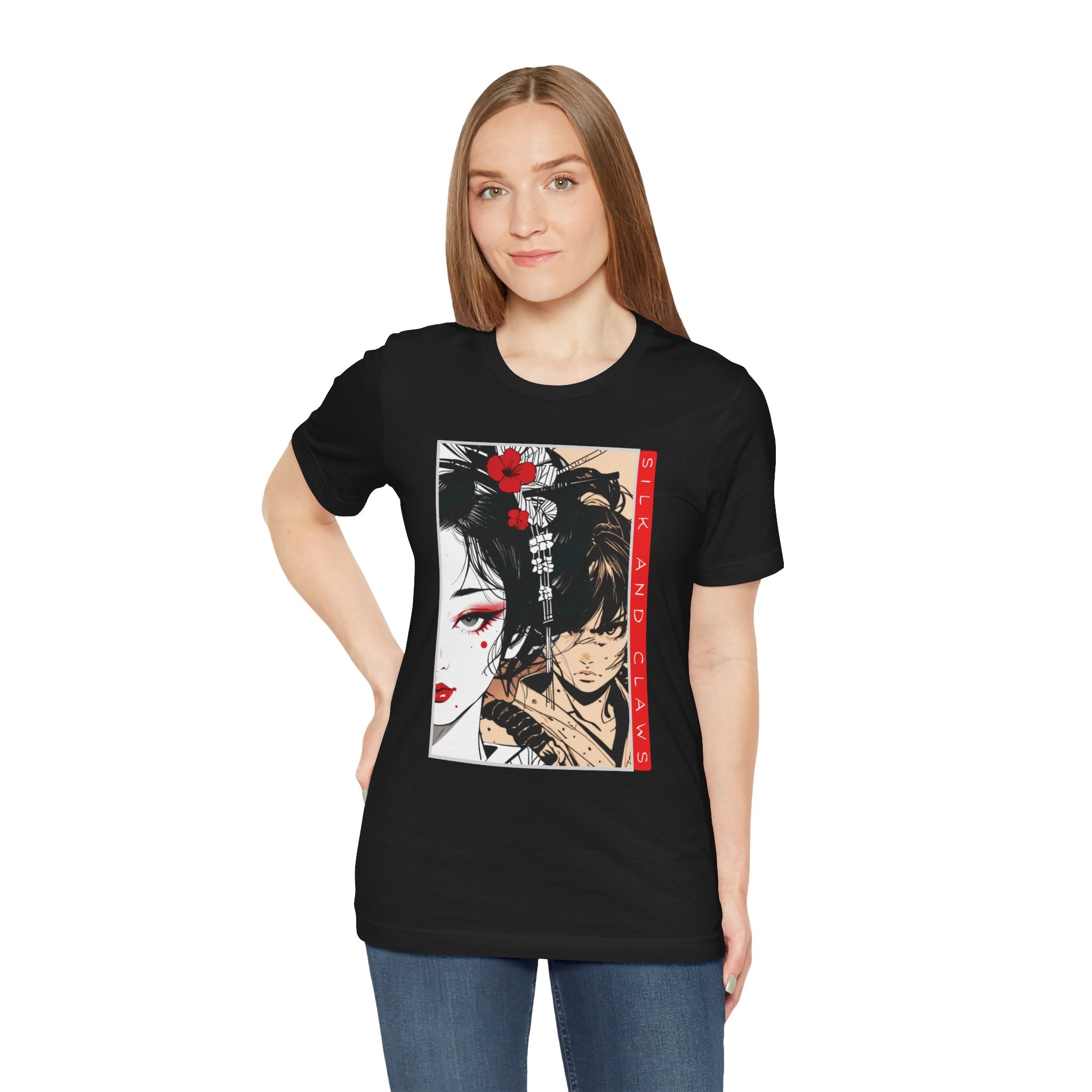 Anime Good Bad T-shirt - Silk And Claws