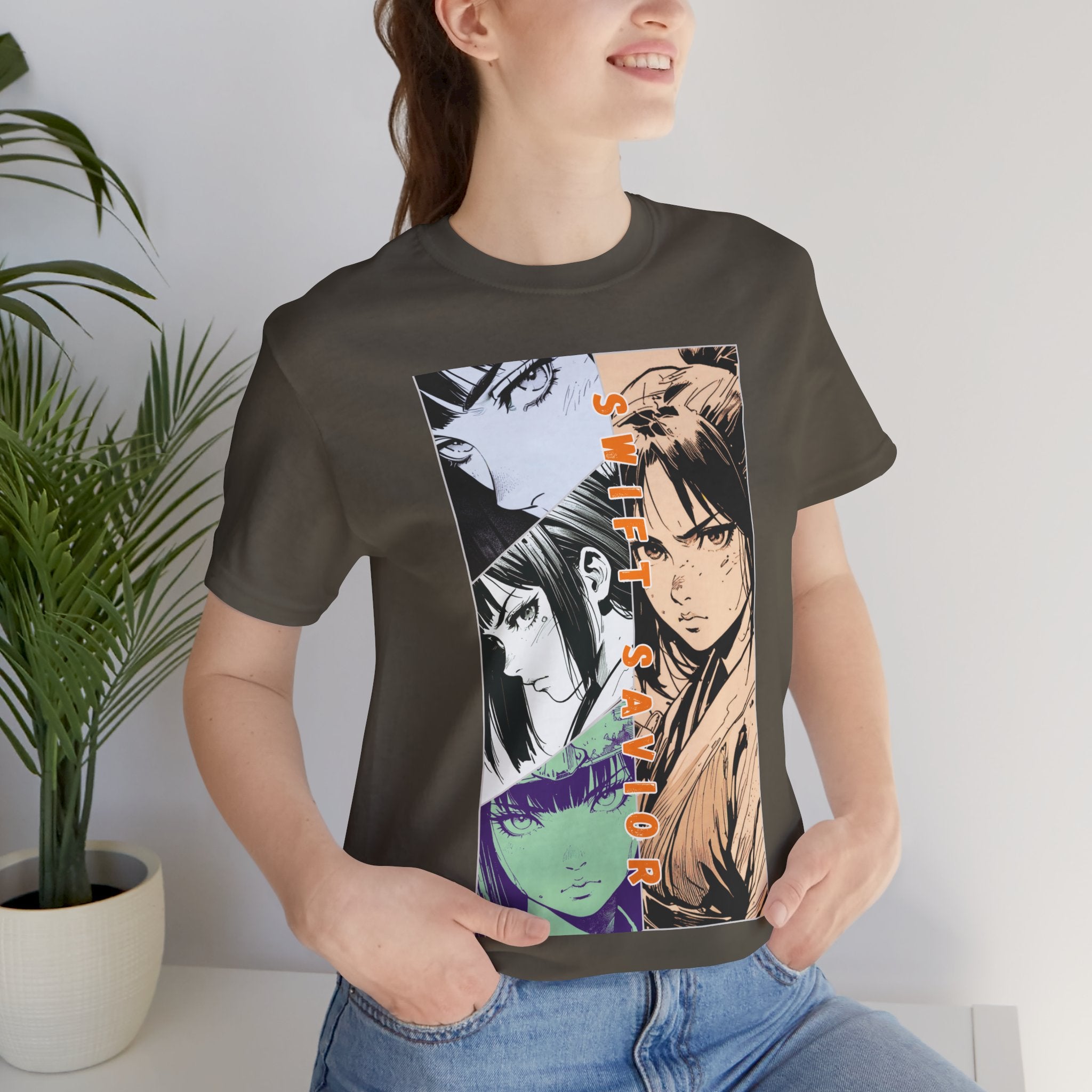 Anime Silent Hero T-shirt - Swift Savior