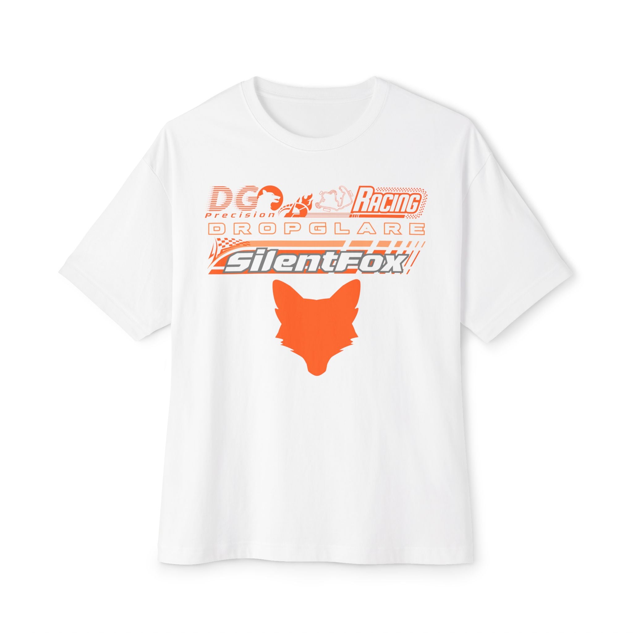 Orange Fox Racing Box Tee Collection - SF Drop Glare