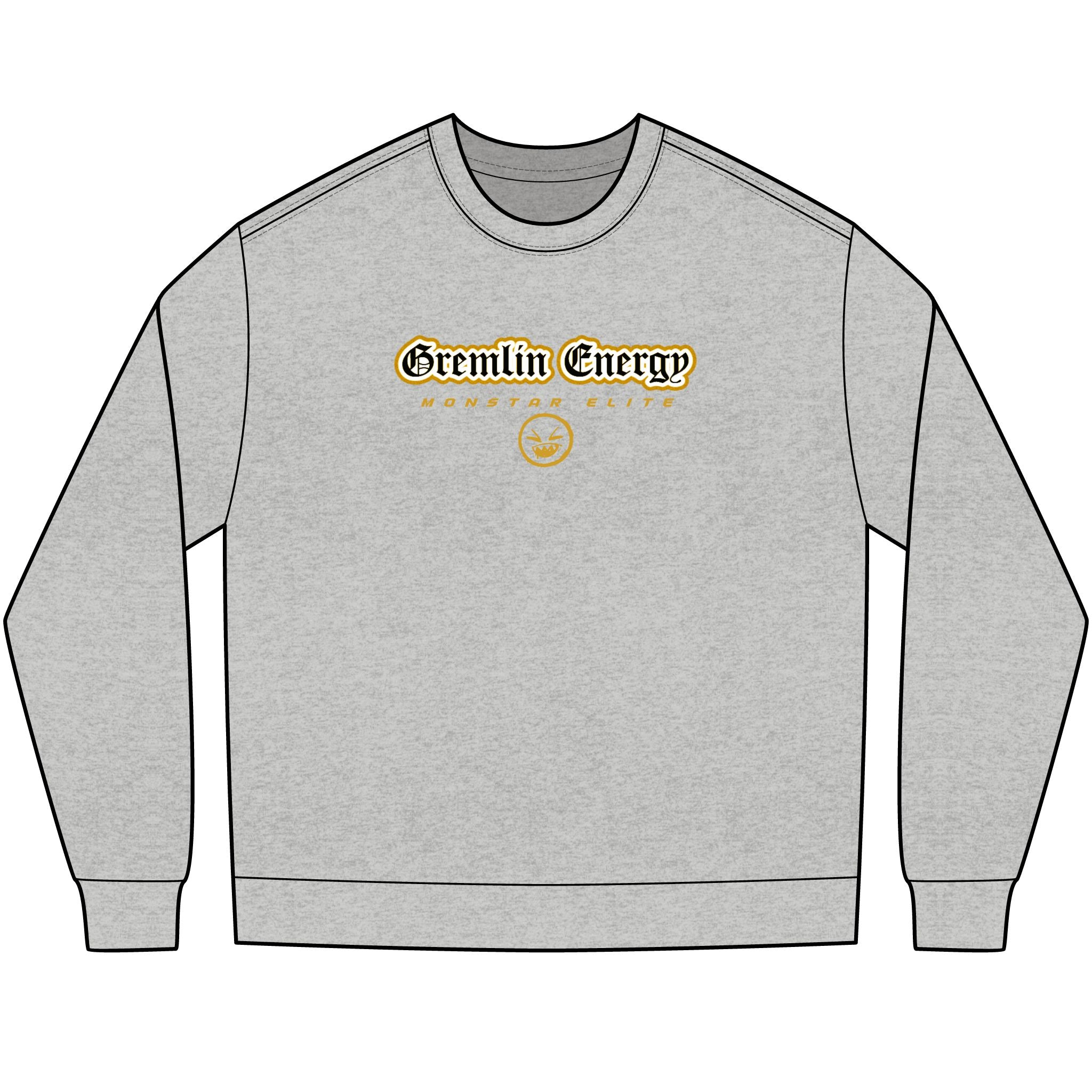 Monstar Elite Long Sleeve T-Shirt Line - Gremlin Energy