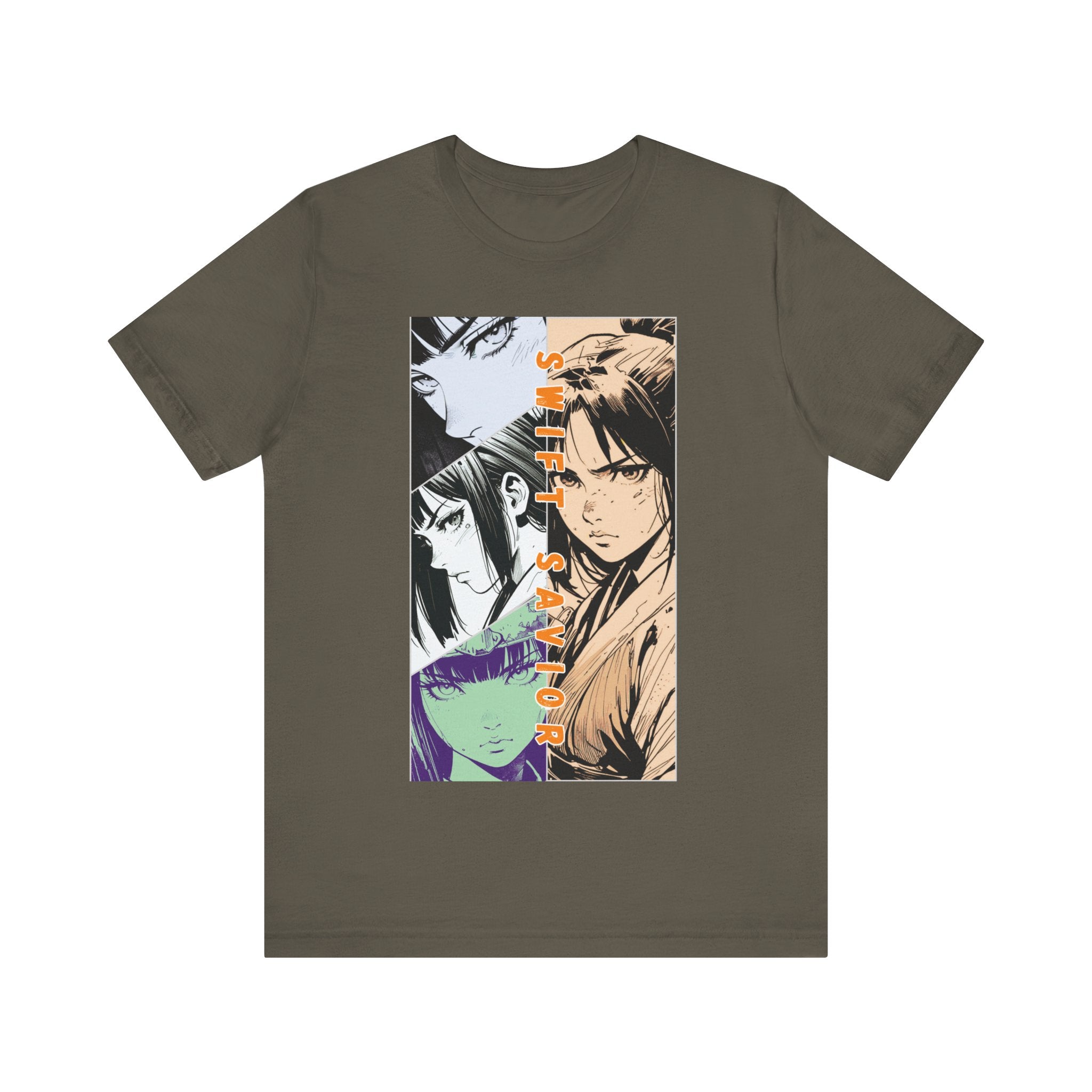 Anime Silent Hero T-shirt - Swift Savior