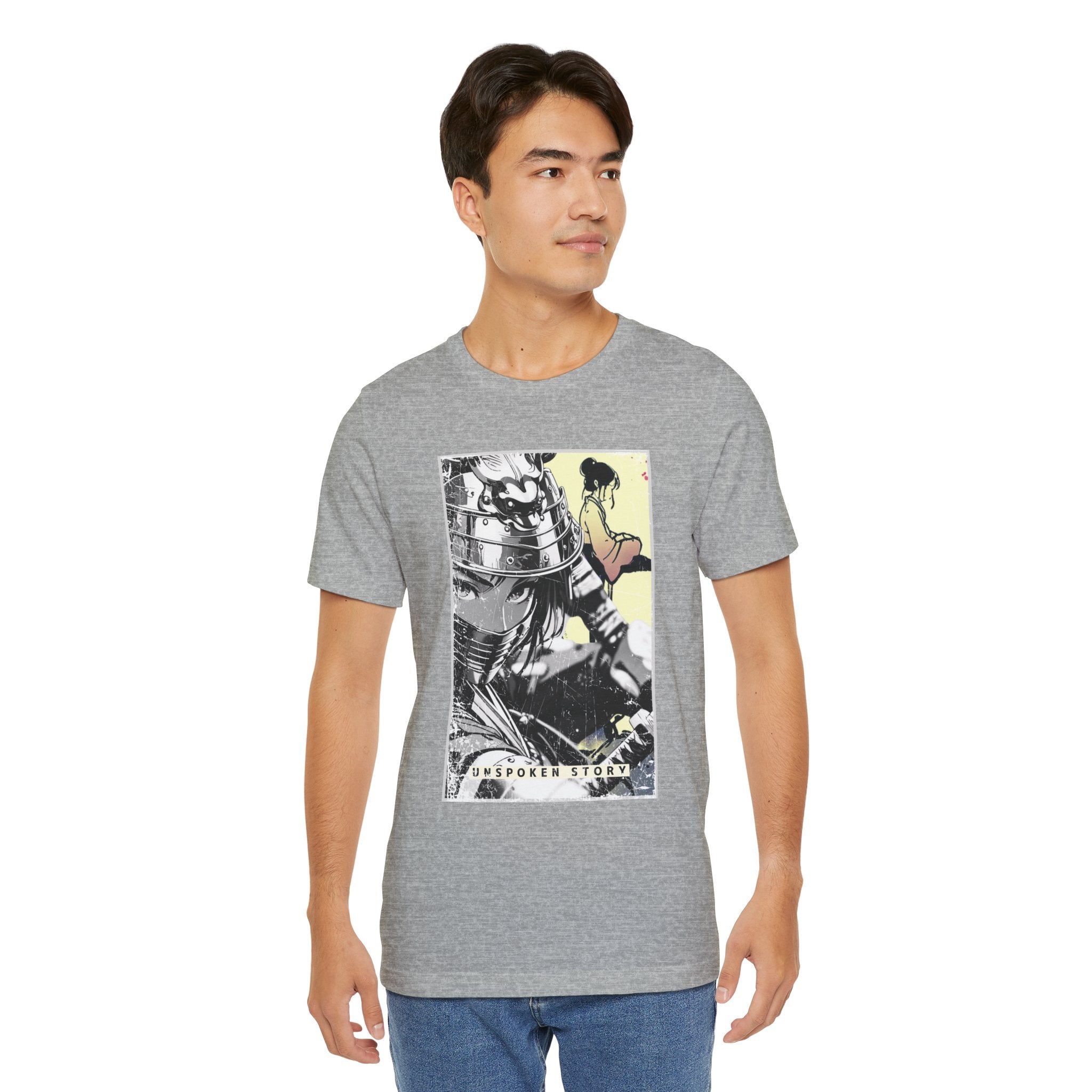 Anime Warrior Girl T-shirt - Unspoken Story