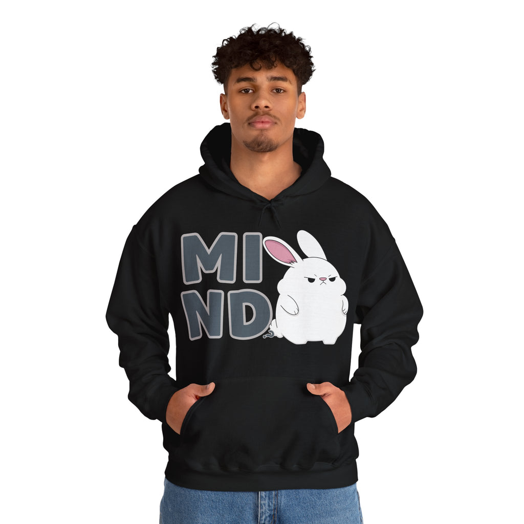 Hooded Sweatshirt Humor - Mind? Rabbit