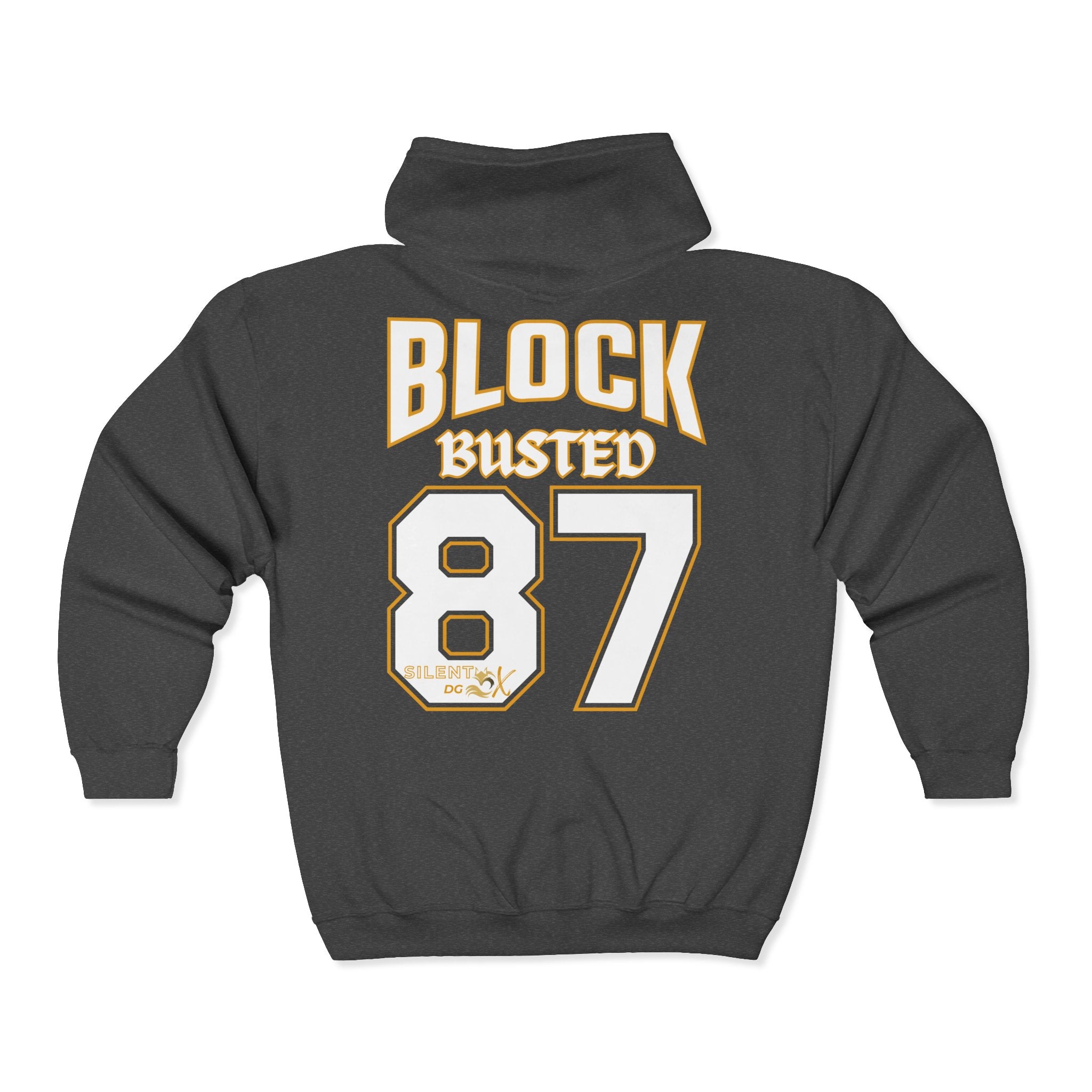 Old School 80's Zipped Hoodie Collection - 87 Block Busted