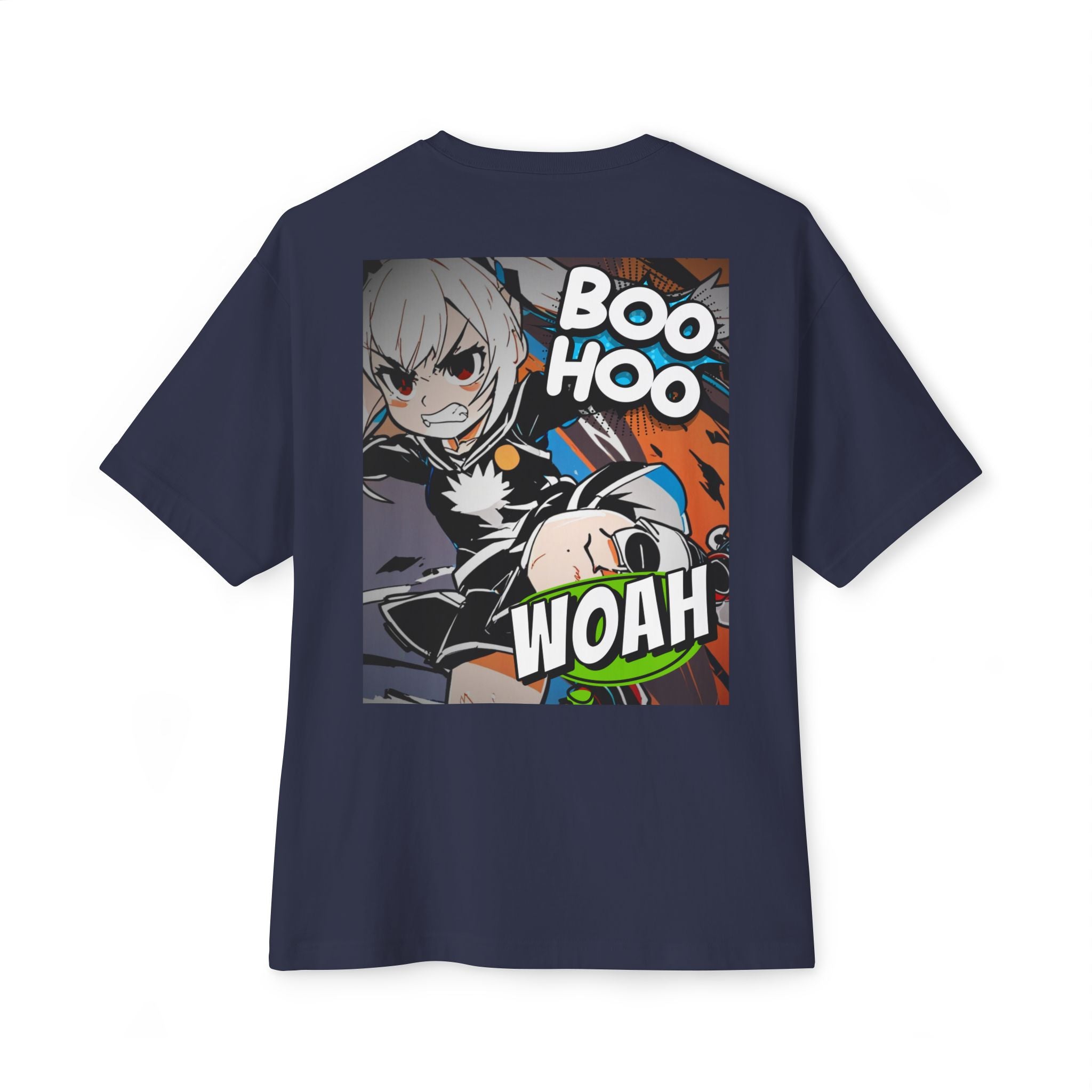Anime Blurb Casual Streetwear T-shirt - Boo Hoo