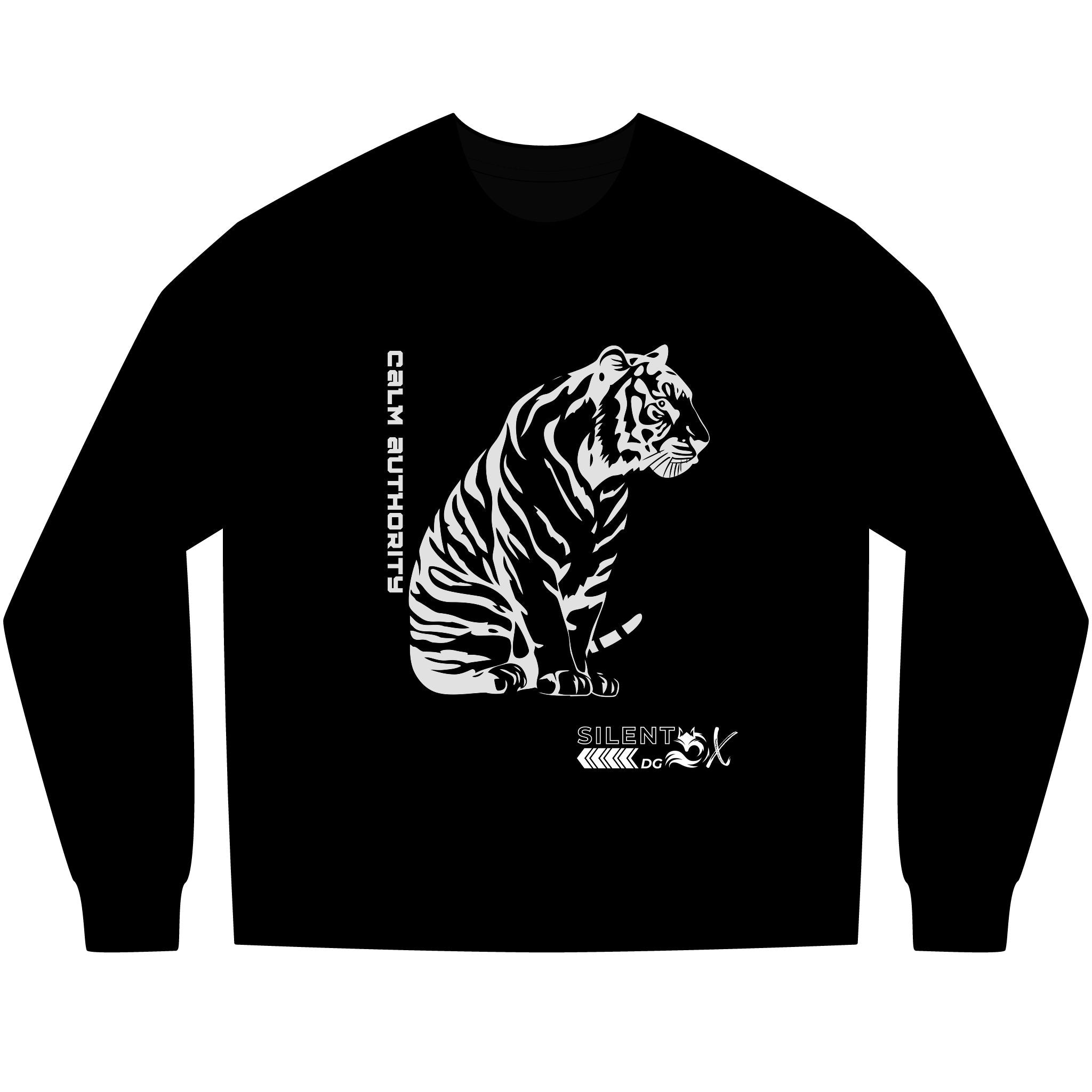 Prime Instinct Long Sleeve Box-T - Tiger Calm Authority