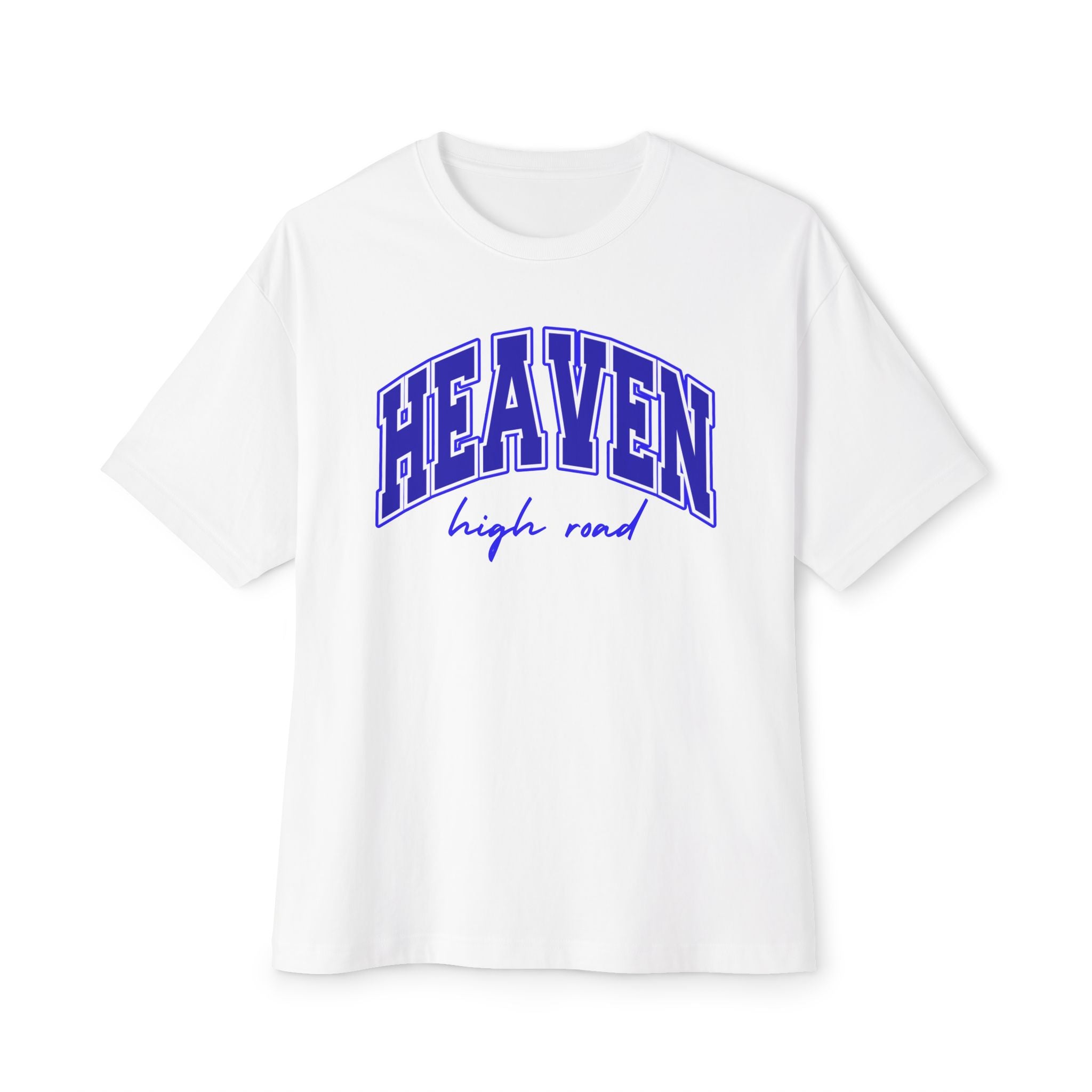 Higher Ground Blue Box-Tee Line - Heaven High Road