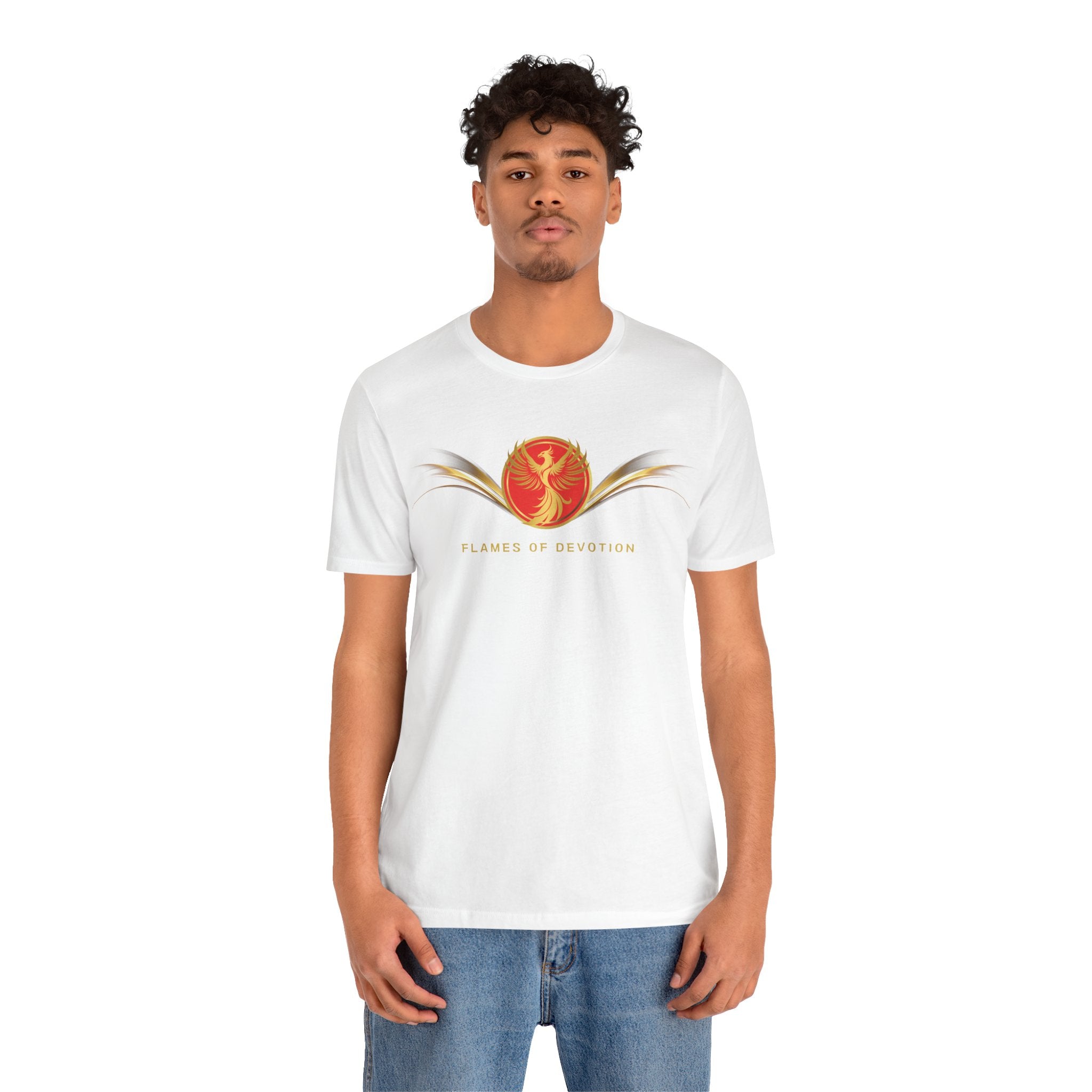 Empowering T-shirt - Zen Phoenix Collection Red Devotion