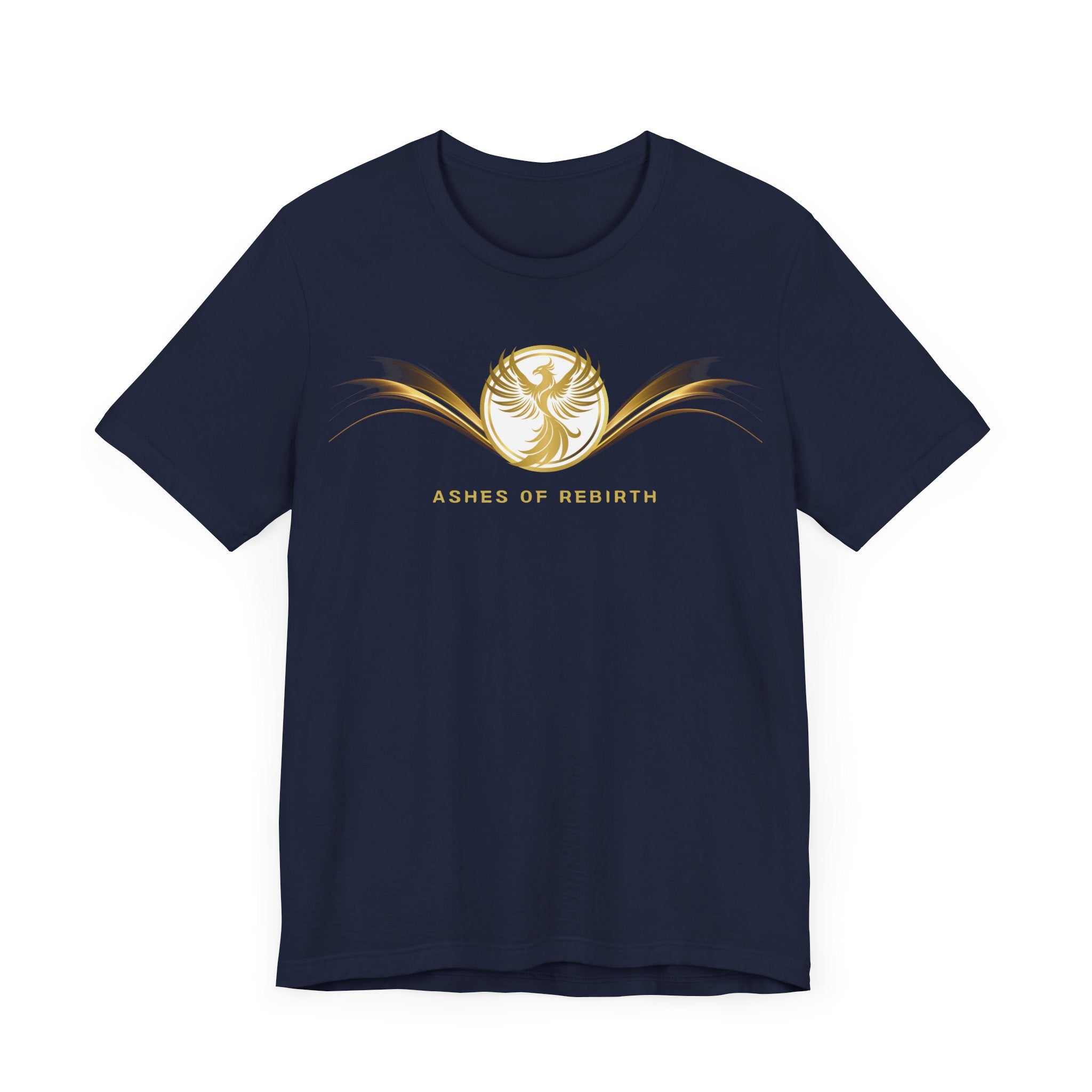 Empowering T-shirt - Zen Phoenix Collection White Rebirth