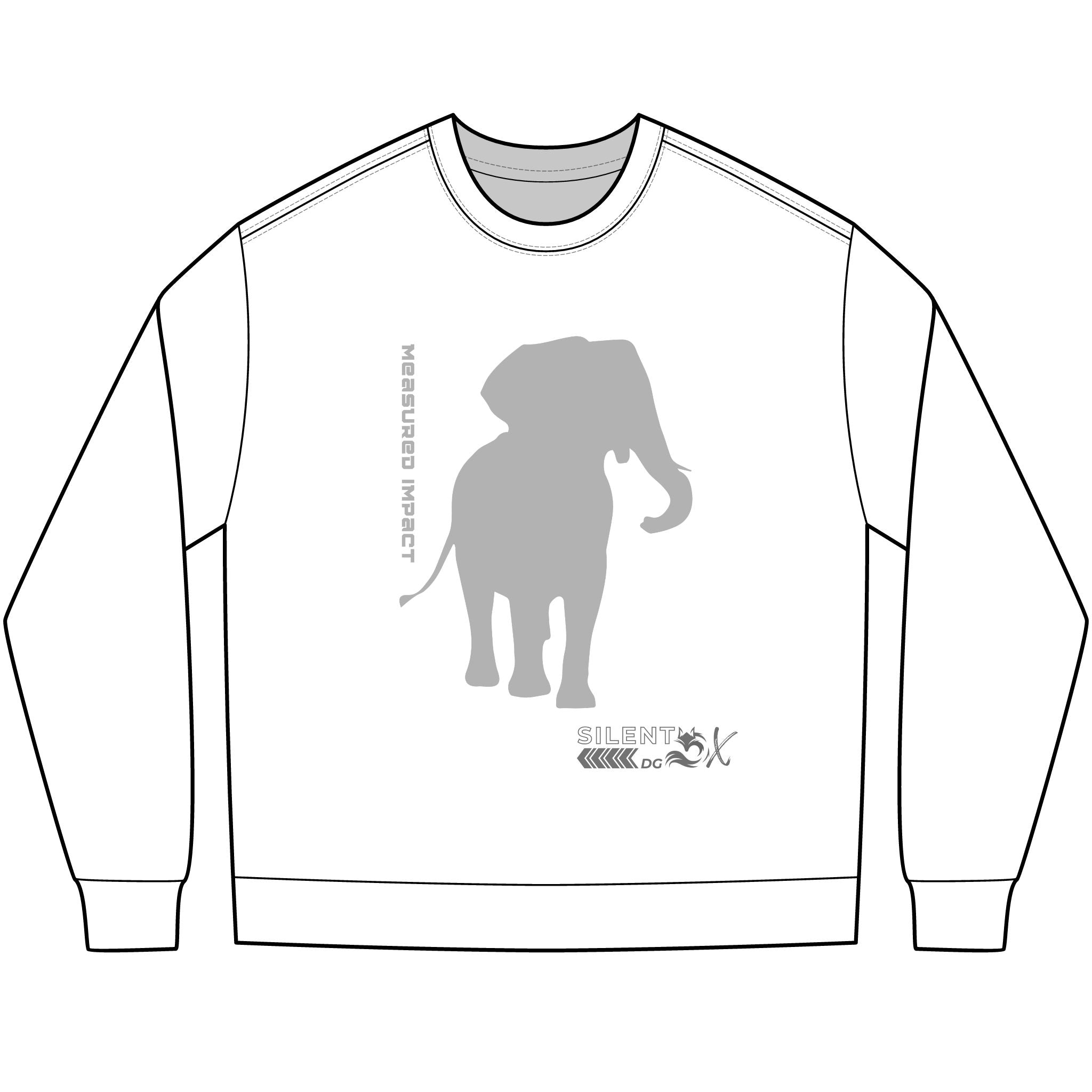 Prime Instinct Long Sleeve Box-T - Elephant Measured Impact