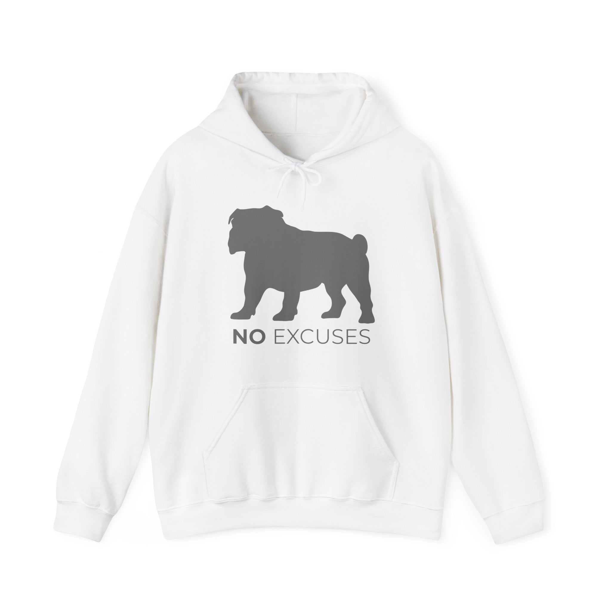 Animal Attitude Hoodie Line - No Excuses Dog