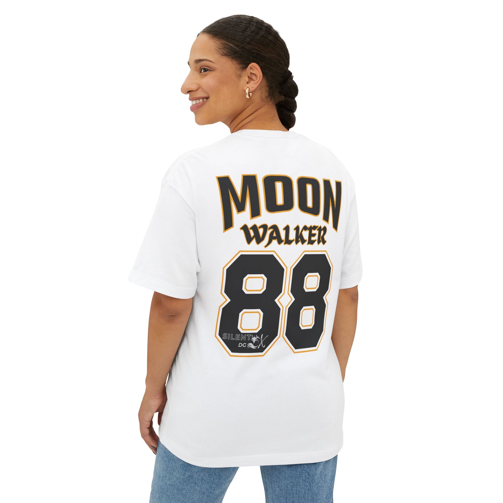 Old School 80's Oversized Casual Streetwear - 88 Moon Walker