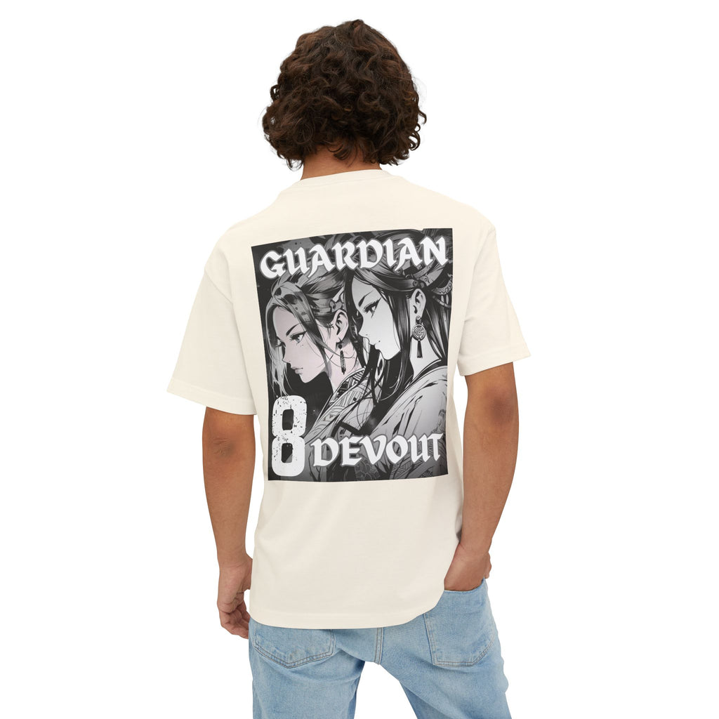 Anime Design Oversize T-shirt - SF Guardian - Devout #8