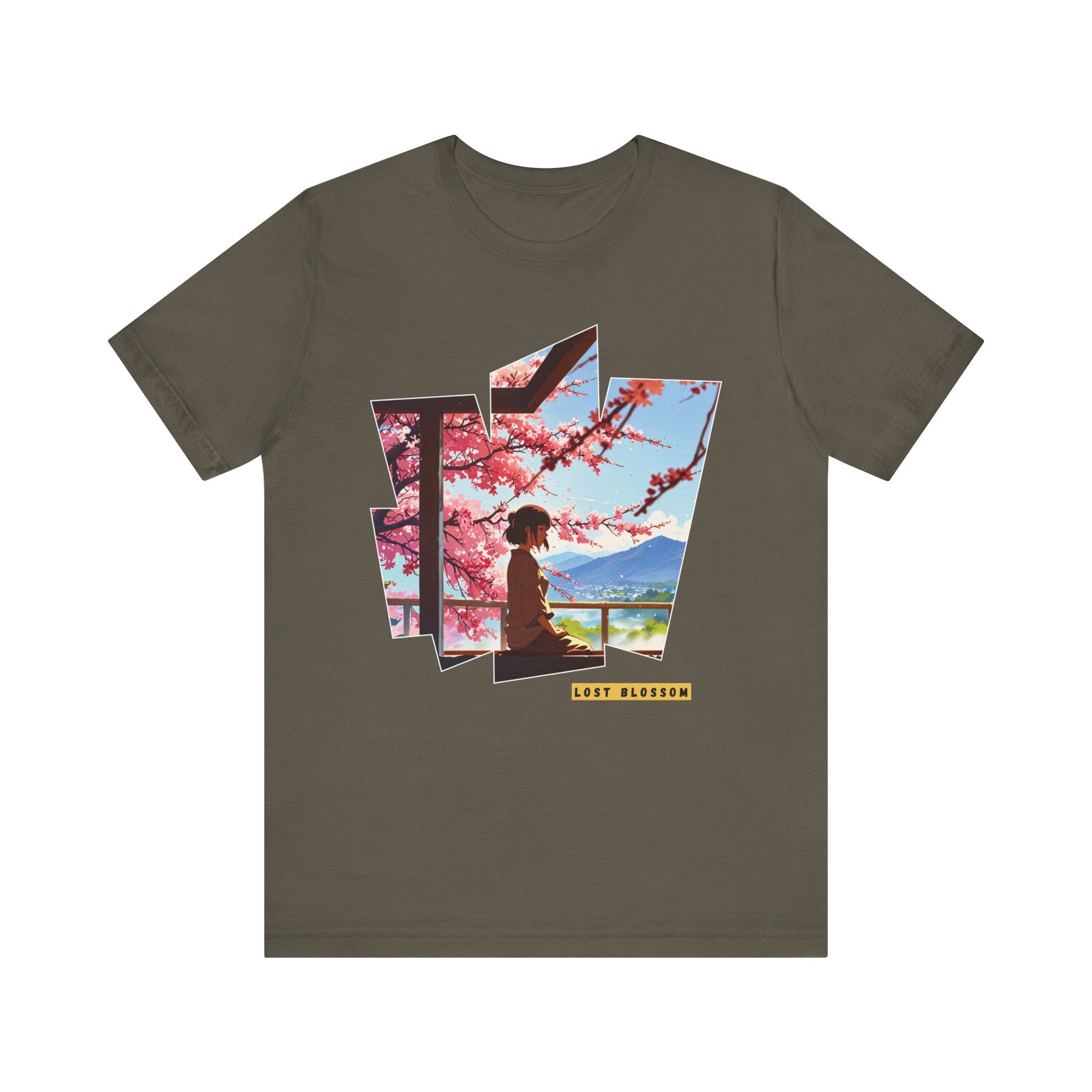 Anime Solace T-shirt - Lost Blossom