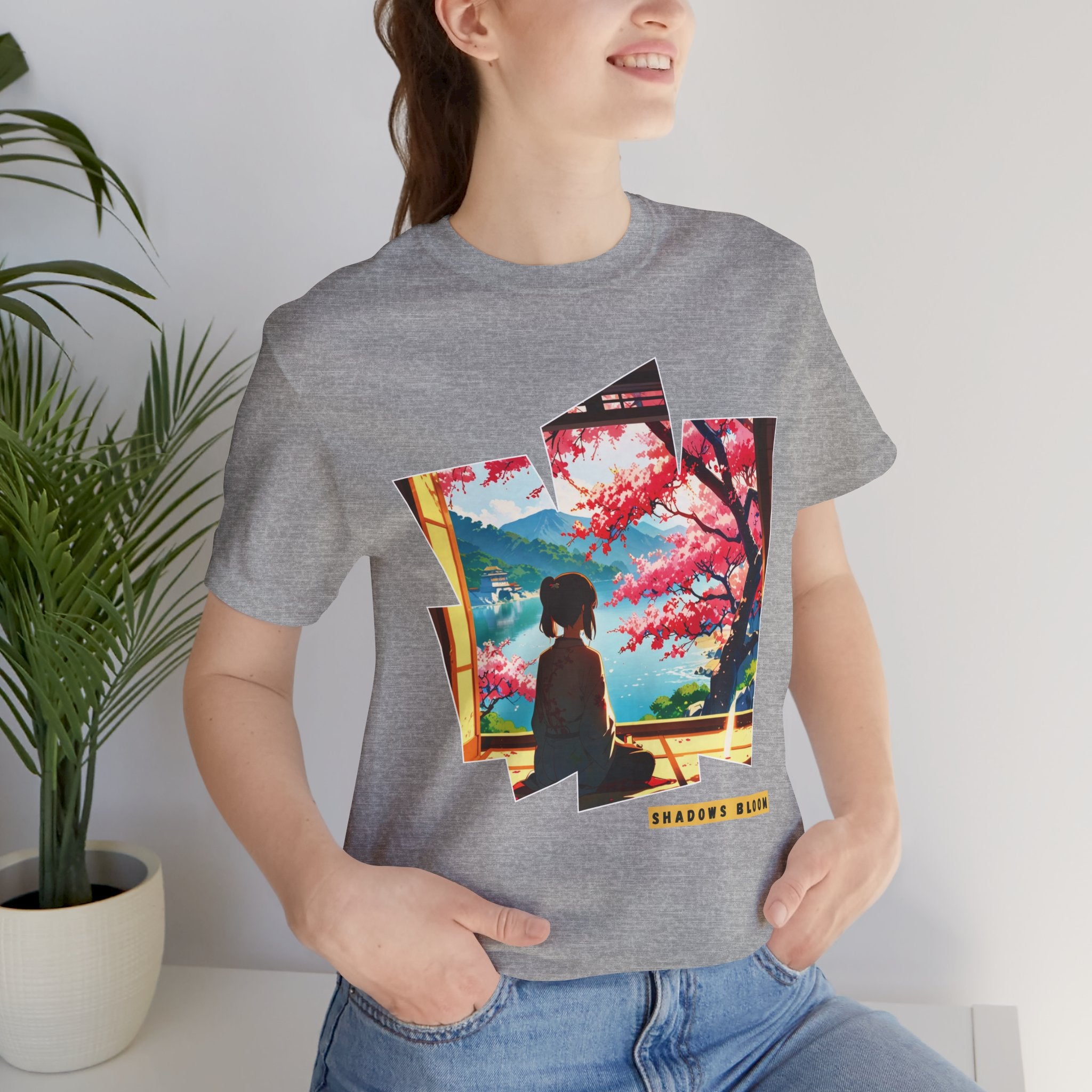 Anime Solace T-shirt - Shadows Bloom