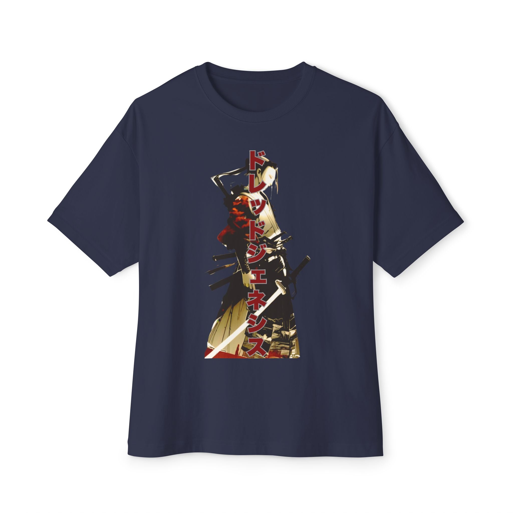 Anime Design Oversize T-shirt - SF Dread Genesis