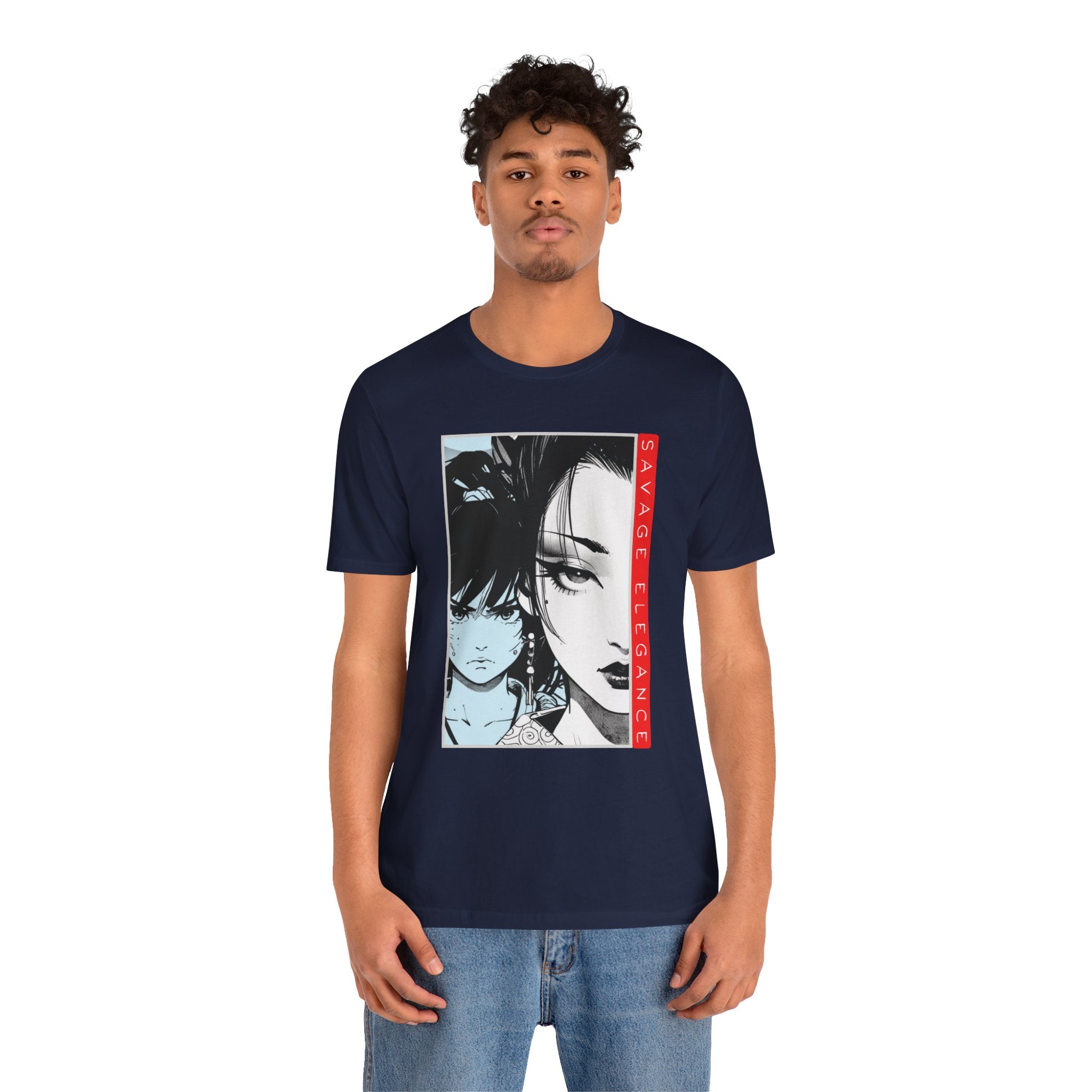 Anime Good Bad T-shirt - Savage Elegance