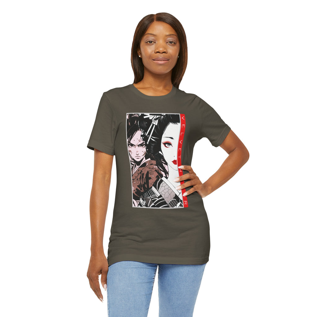 Anime Good Bad T-shirt - Velvet Honor
