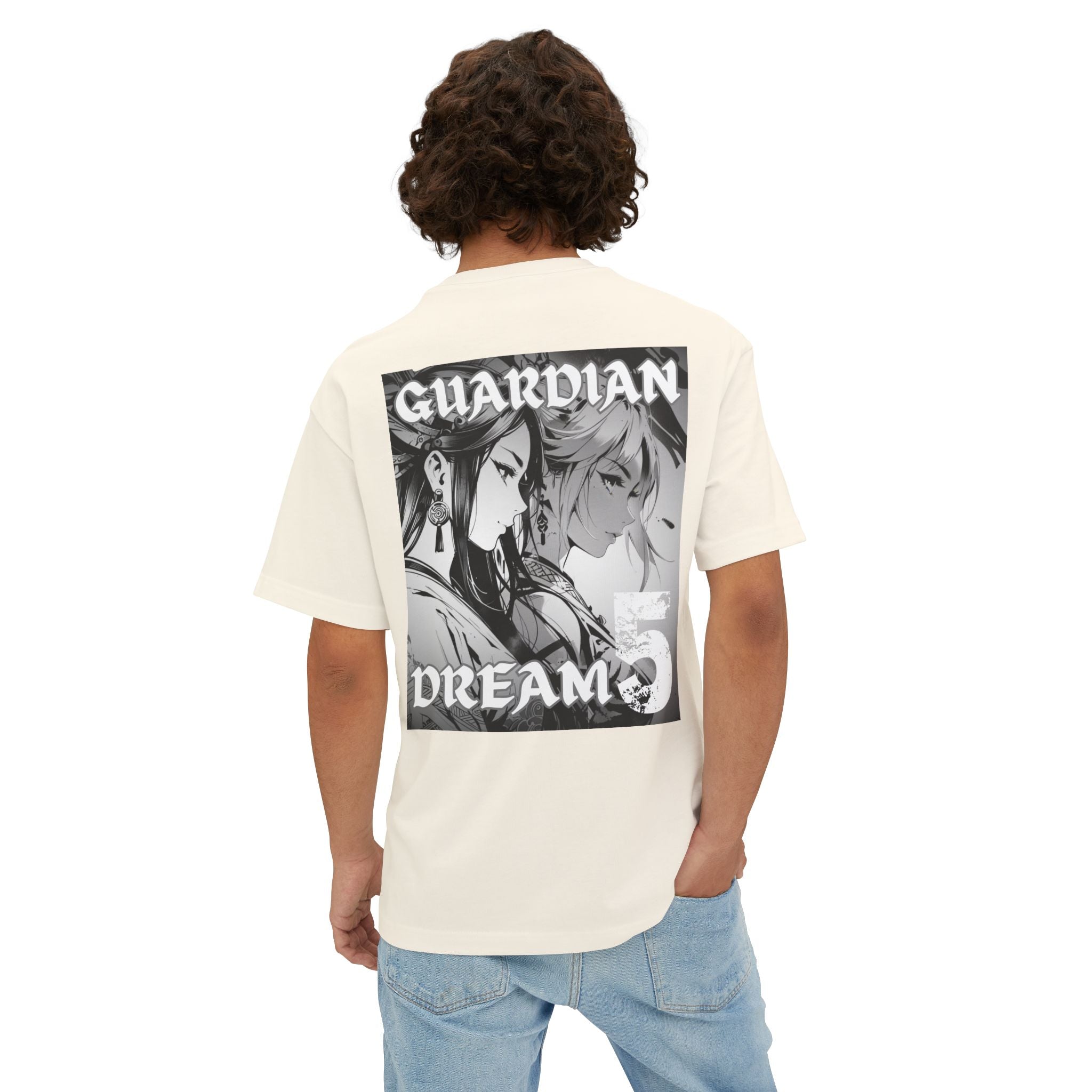 Anime Design Oversize T-shirt - SF Guardian - Dream #5