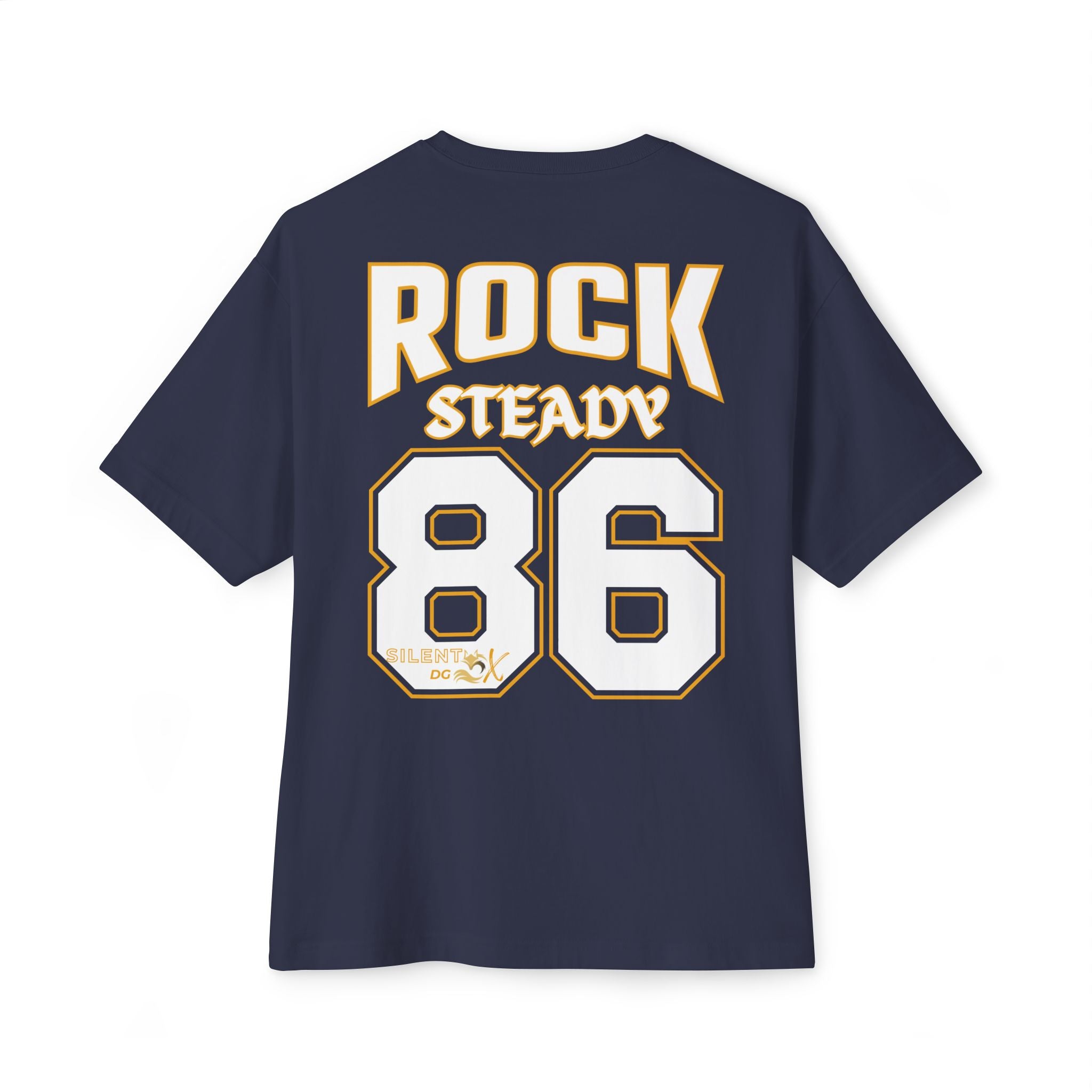 Old School 80's Oversized Casual Streetwear - 86 Rock Steady